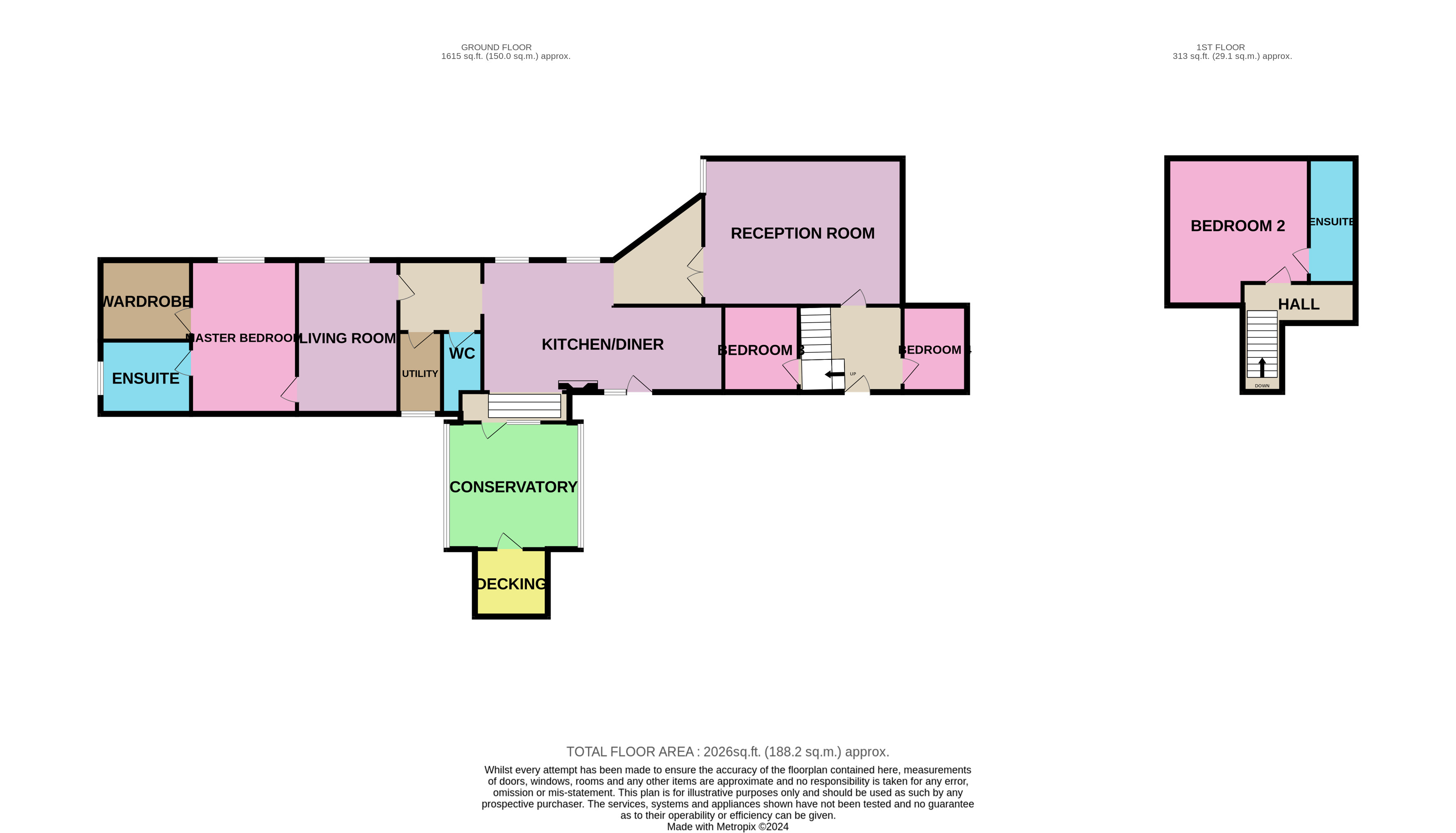 9, Granny Lane, West Yorkshire floorplan