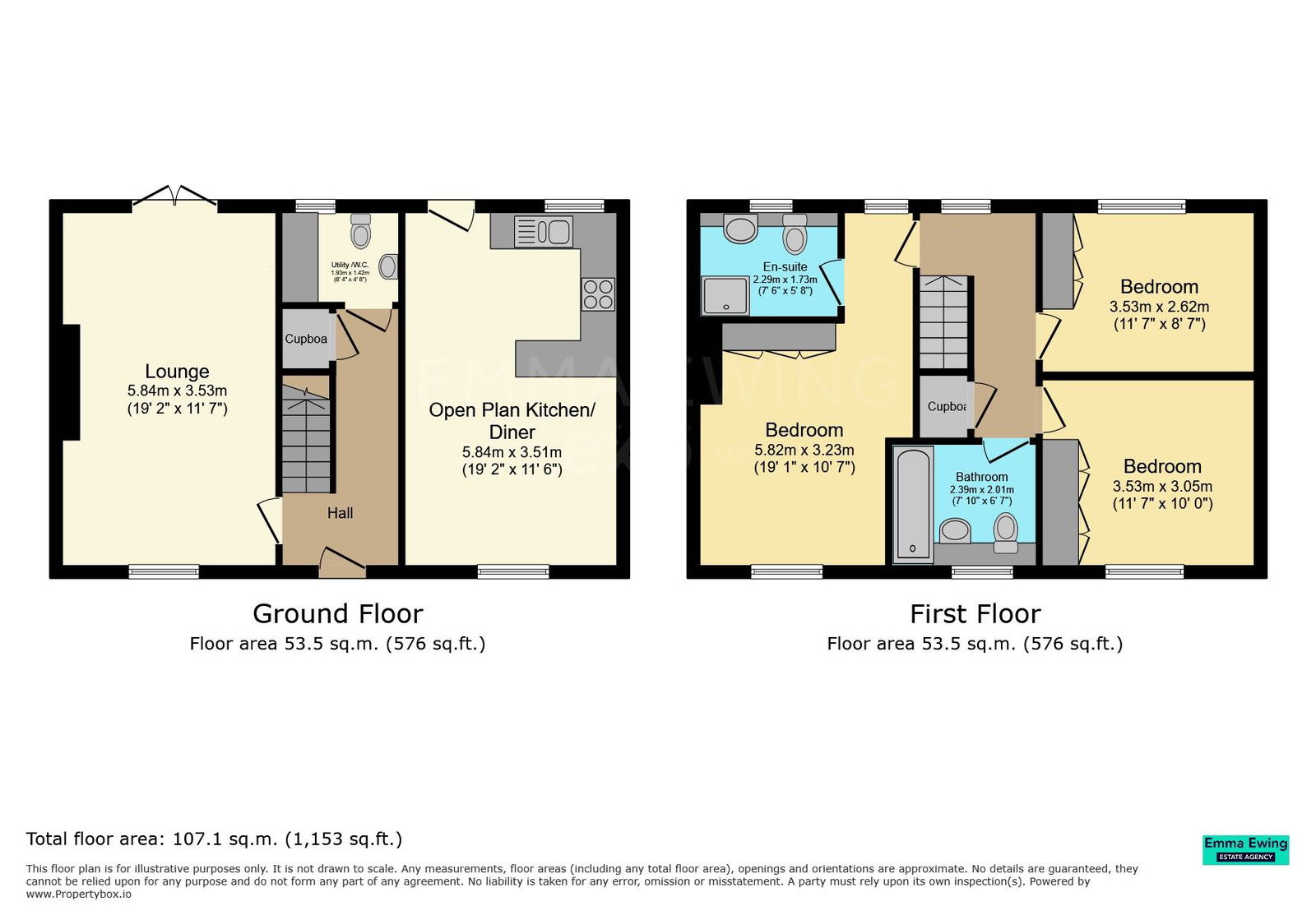 7, Holme Eden Gardens, Carlisle floorplan