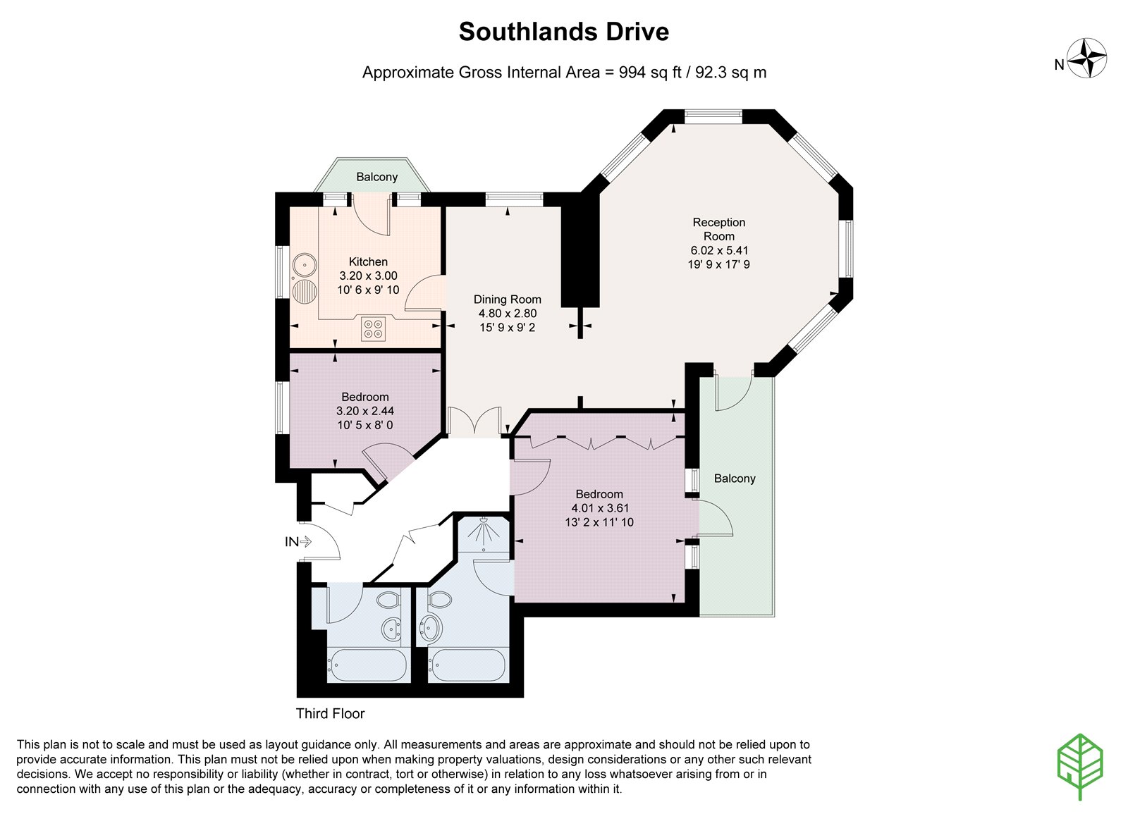 Southlands Drive, London, SW19 floorplan