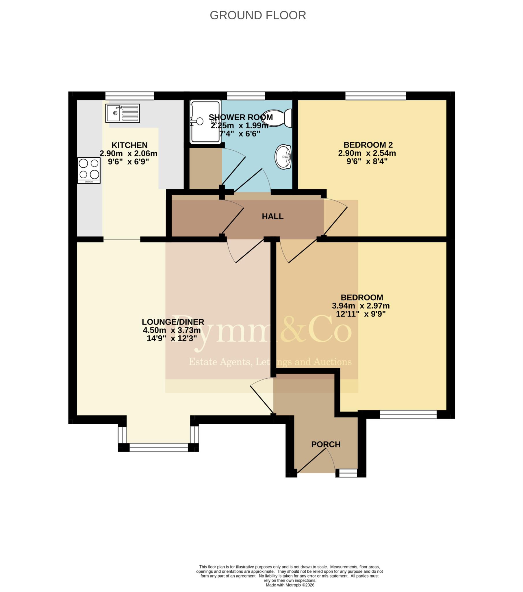 12, Temperance Place, Beccles floorplan