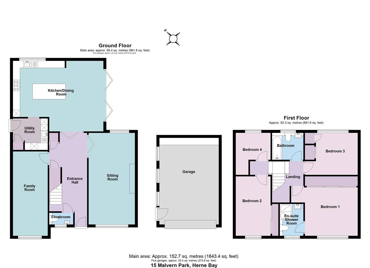15, Malvern Park, Herne Bay floorplan