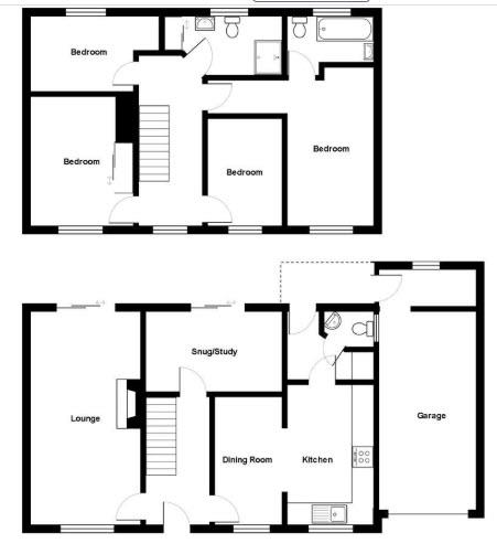 7, Moor Meadow, Leominster floorplan