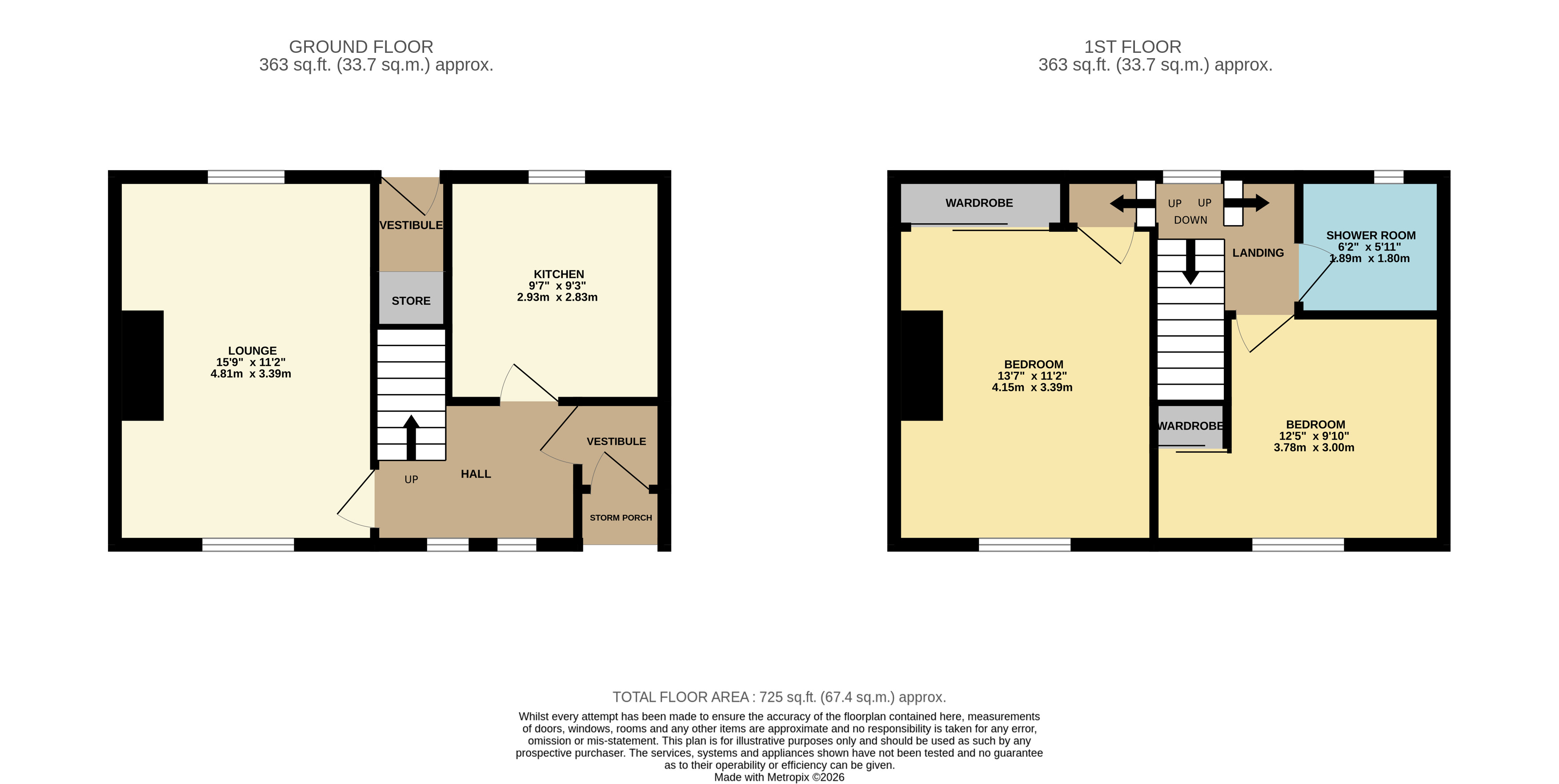 13, Mountfleurie Crescent, Fife floorplan