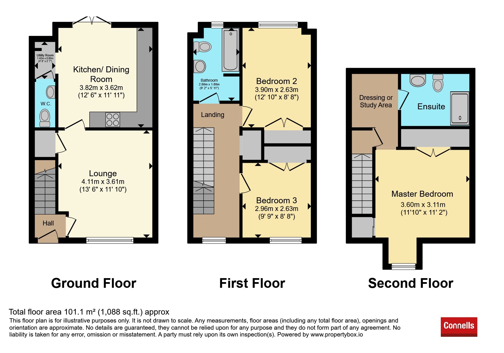 4, Millenium Drive, Salisbury floorplan