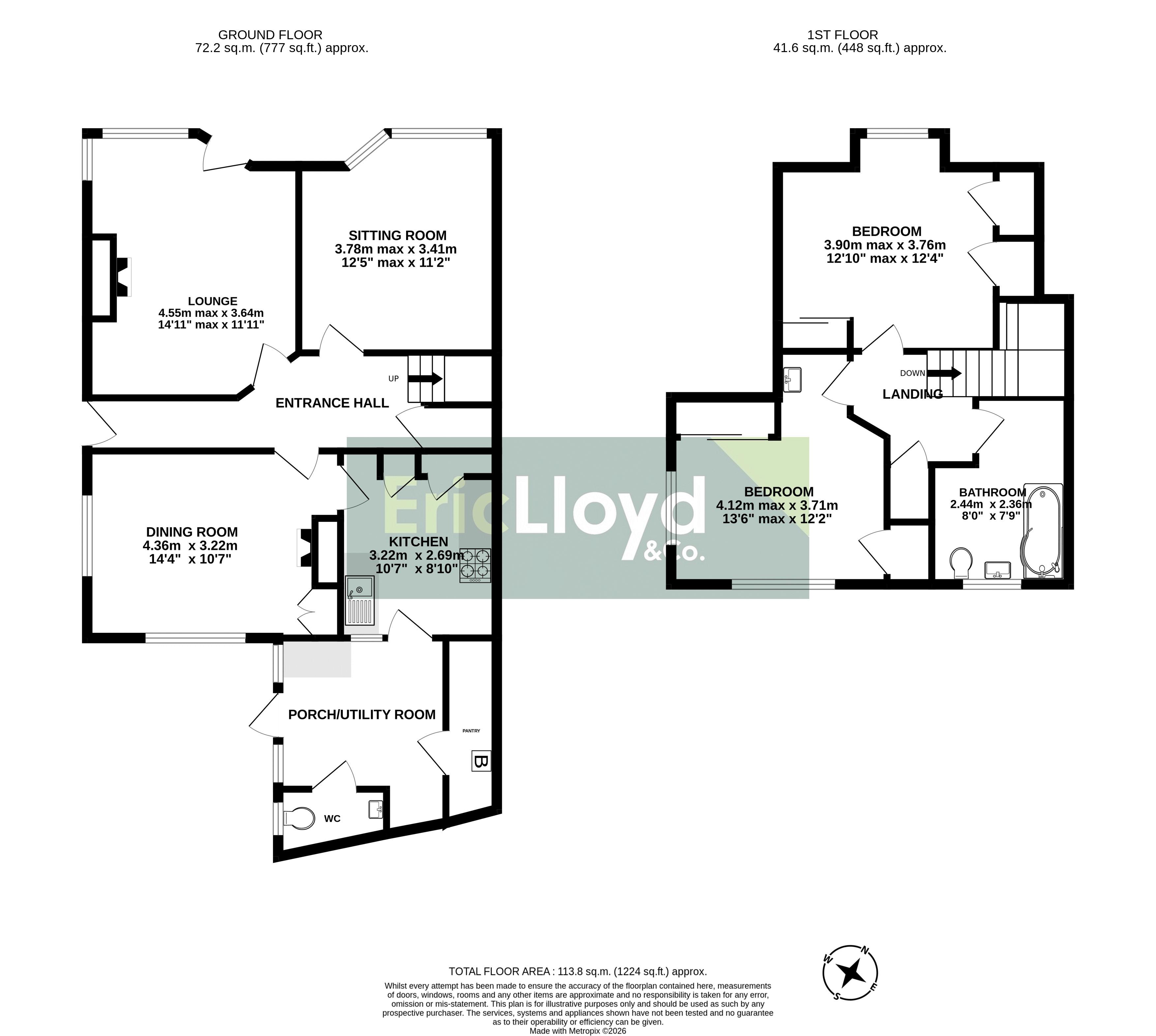 "Heightley", Cavern Road, Brixham floorplan