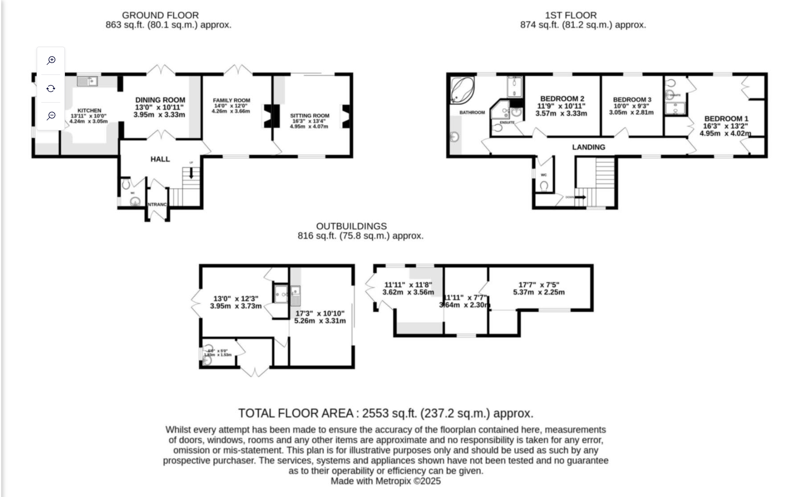 Wayside House,, Heale Lane, Langport floorplan