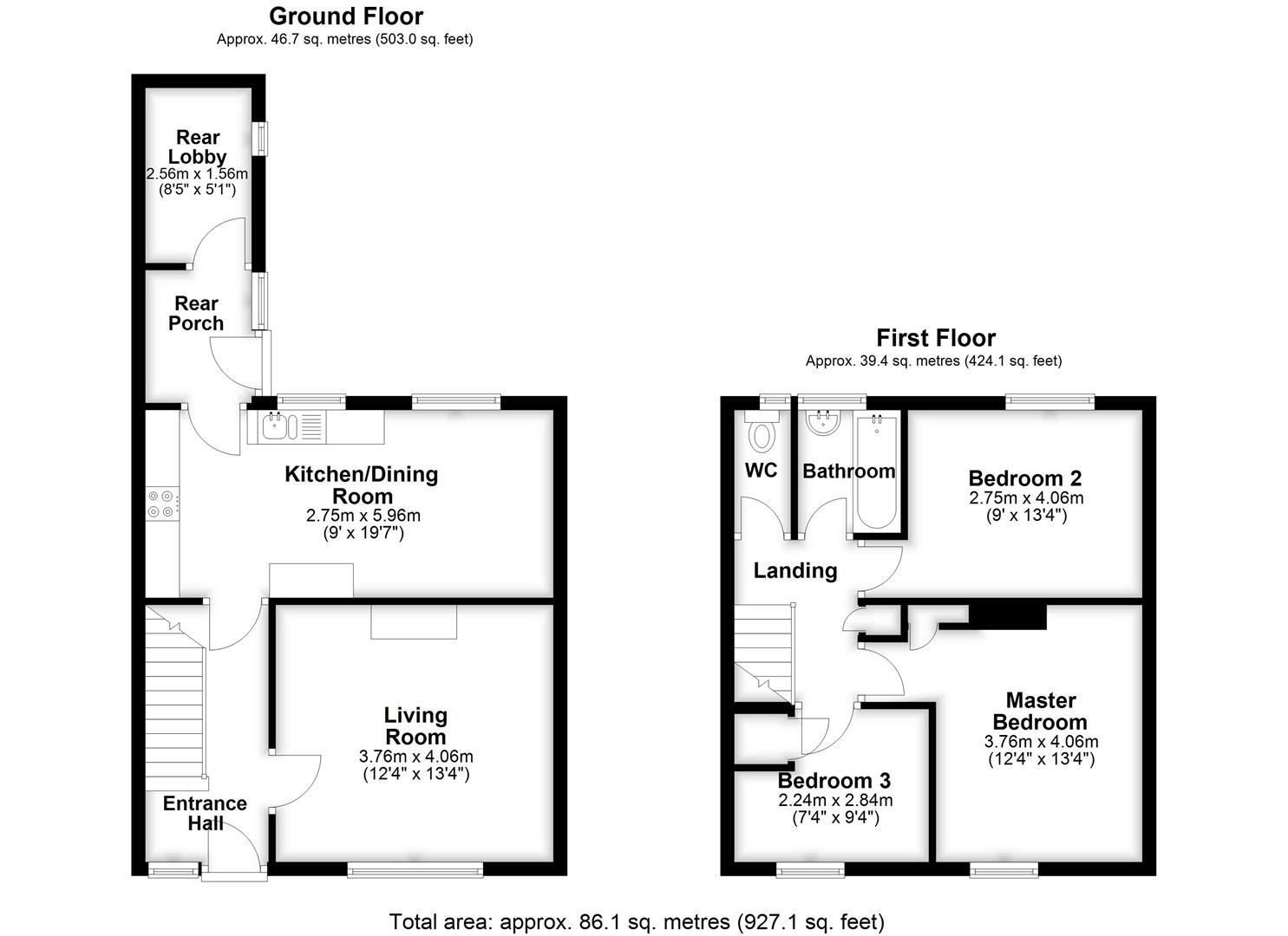 24, Brendon Road, Portishead floorplan