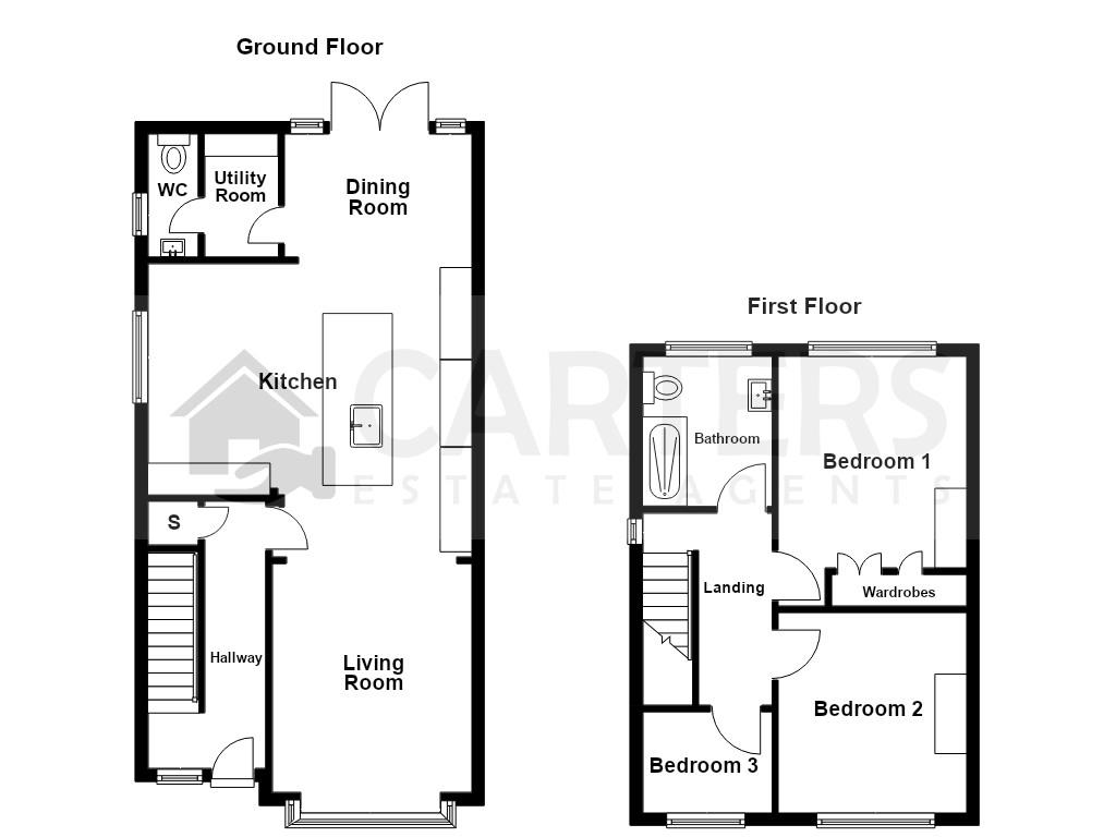 Edge Avenue, Chell floorplan