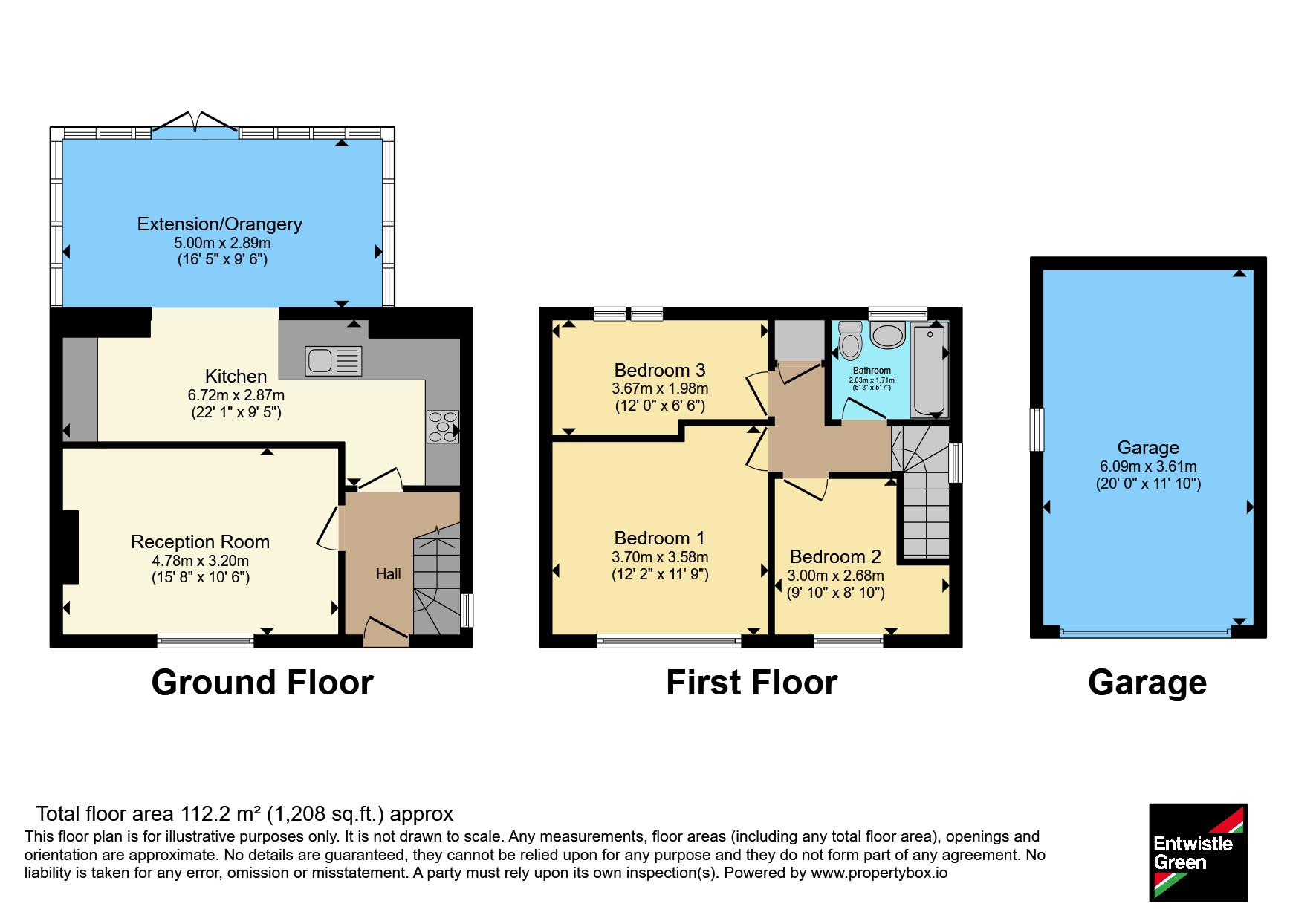 24, Ulverston Avenue, Cheshire floorplan