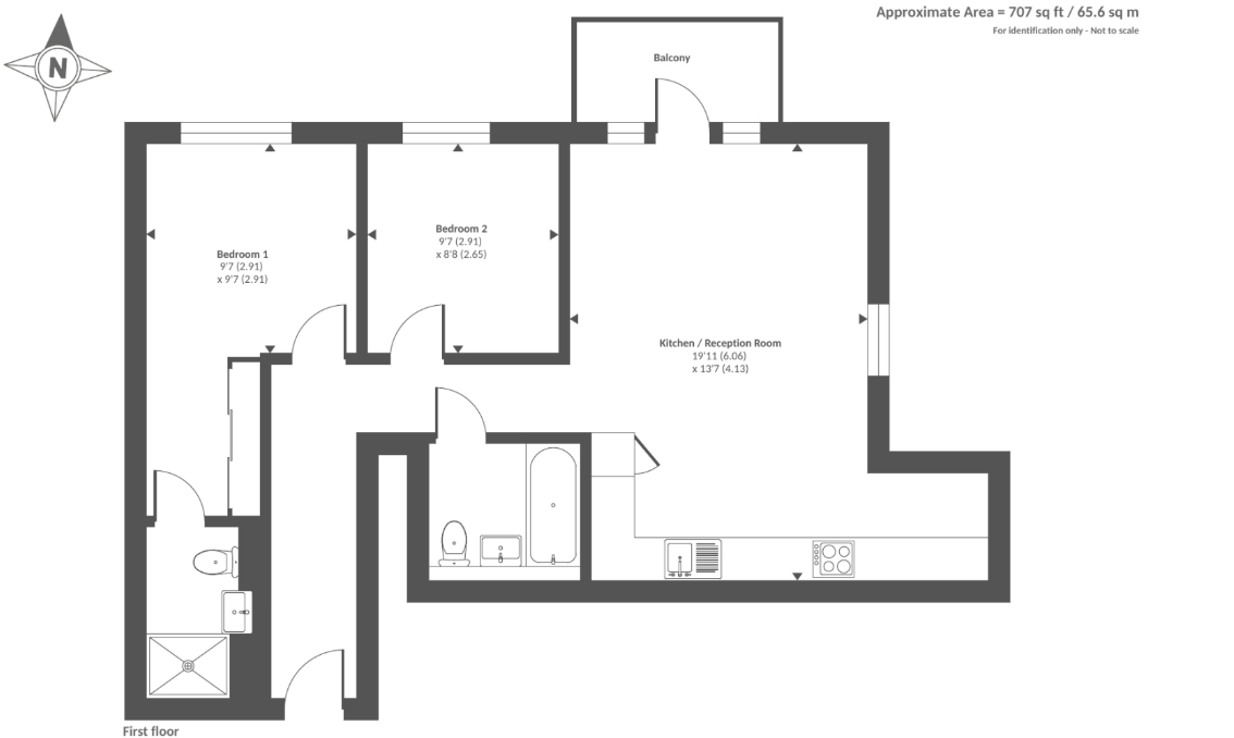 31 Bowdown House,, Clivemont Road, Maidenhead floorplan