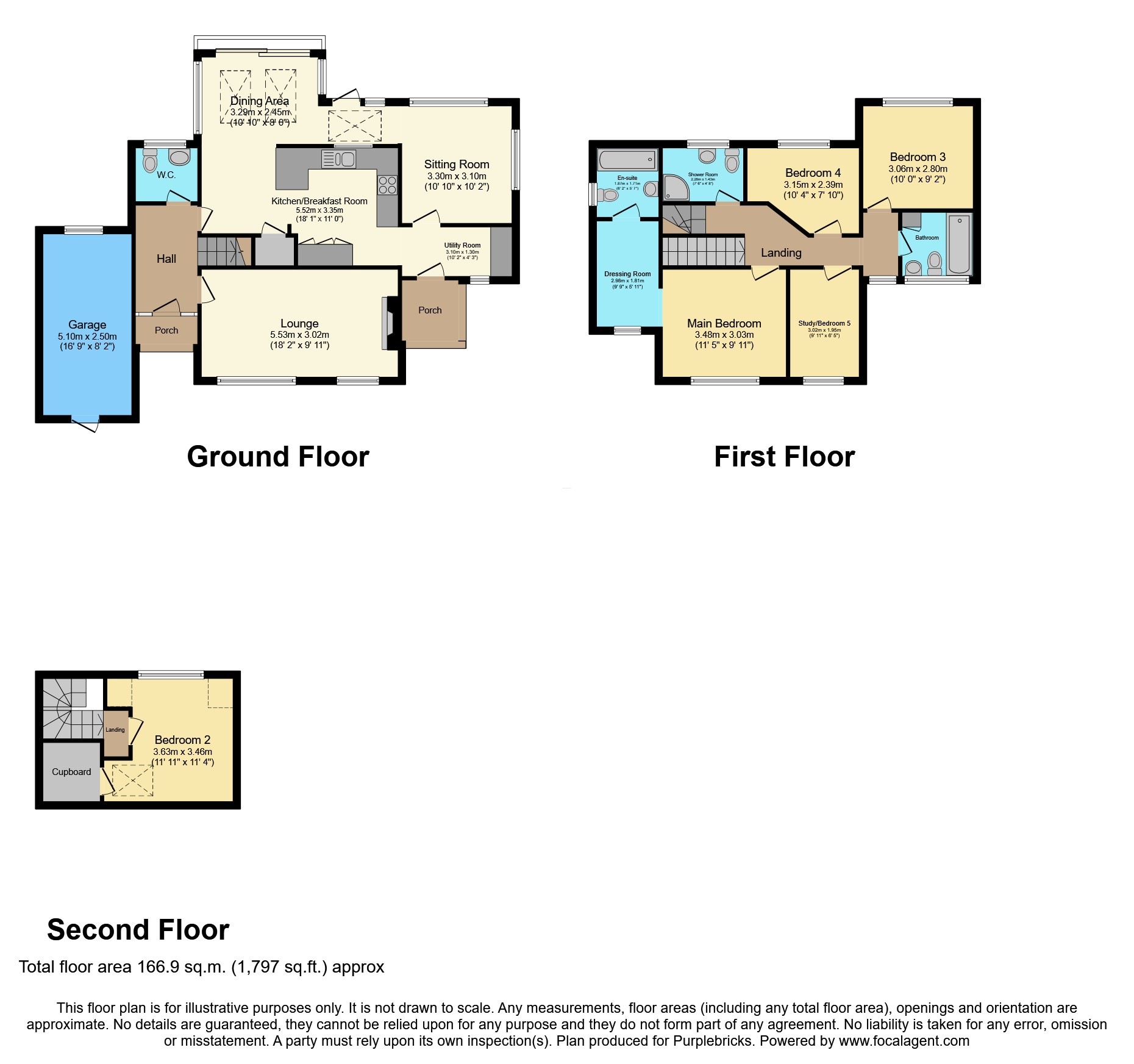 44, Park Crescent, Forest Row floorplan