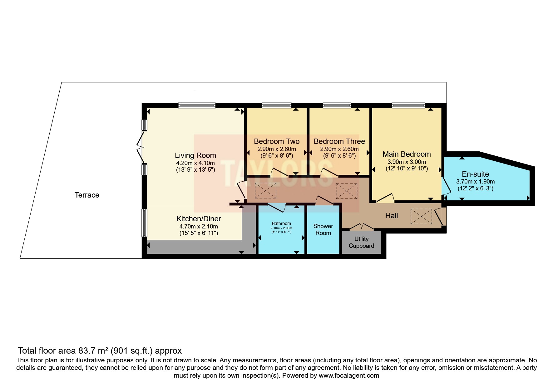City View Apartments, Chancery Street, Bristol, BS5 floorplan