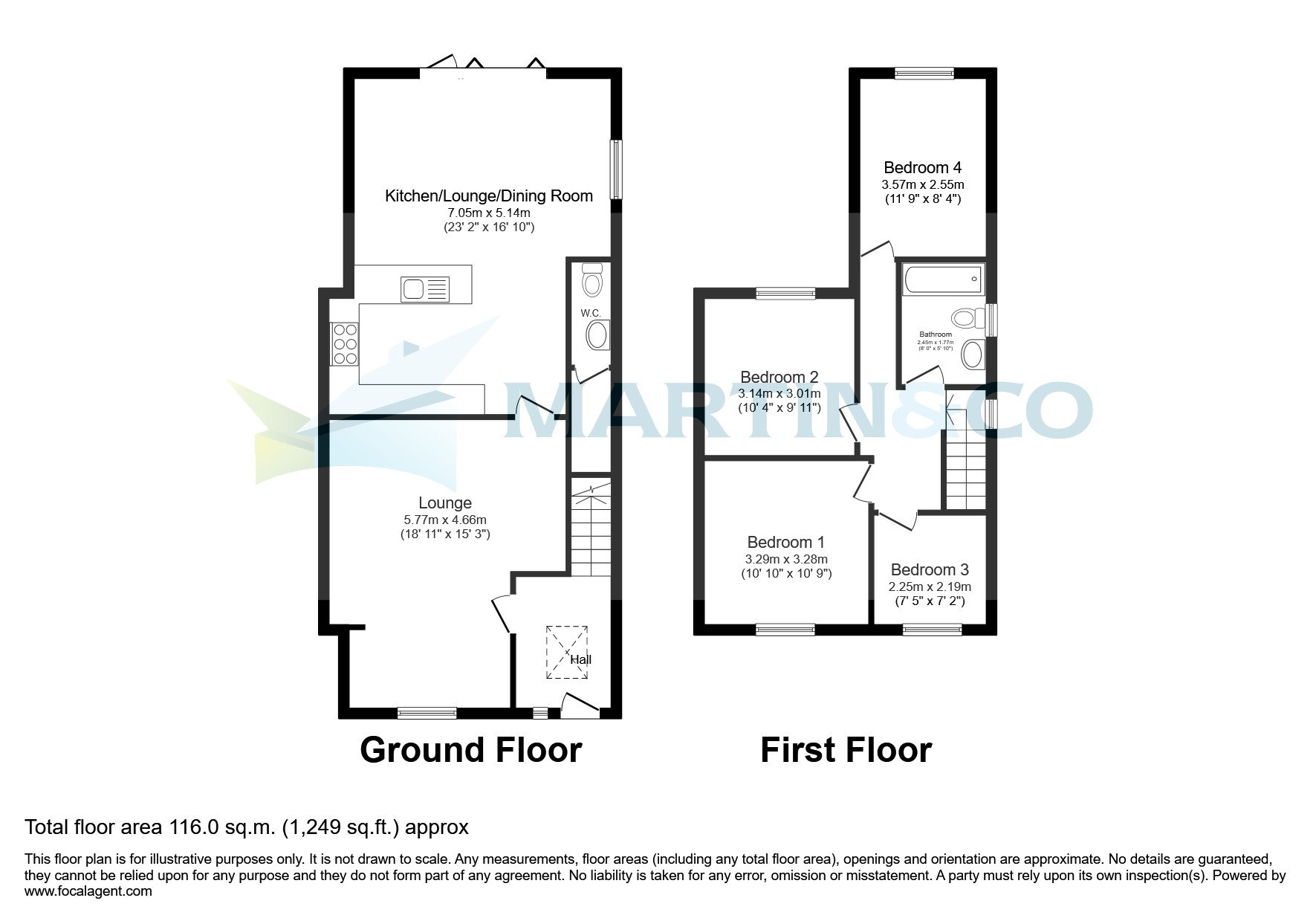 197, Albert Drive, Woking floorplan