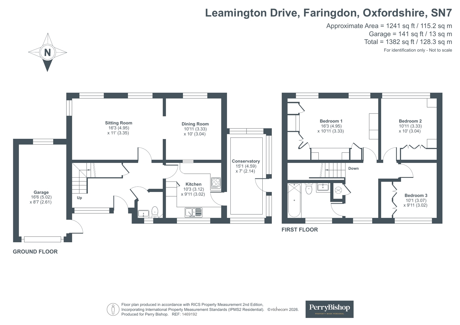 21, Leamington Drive, Oxfordshire floorplan