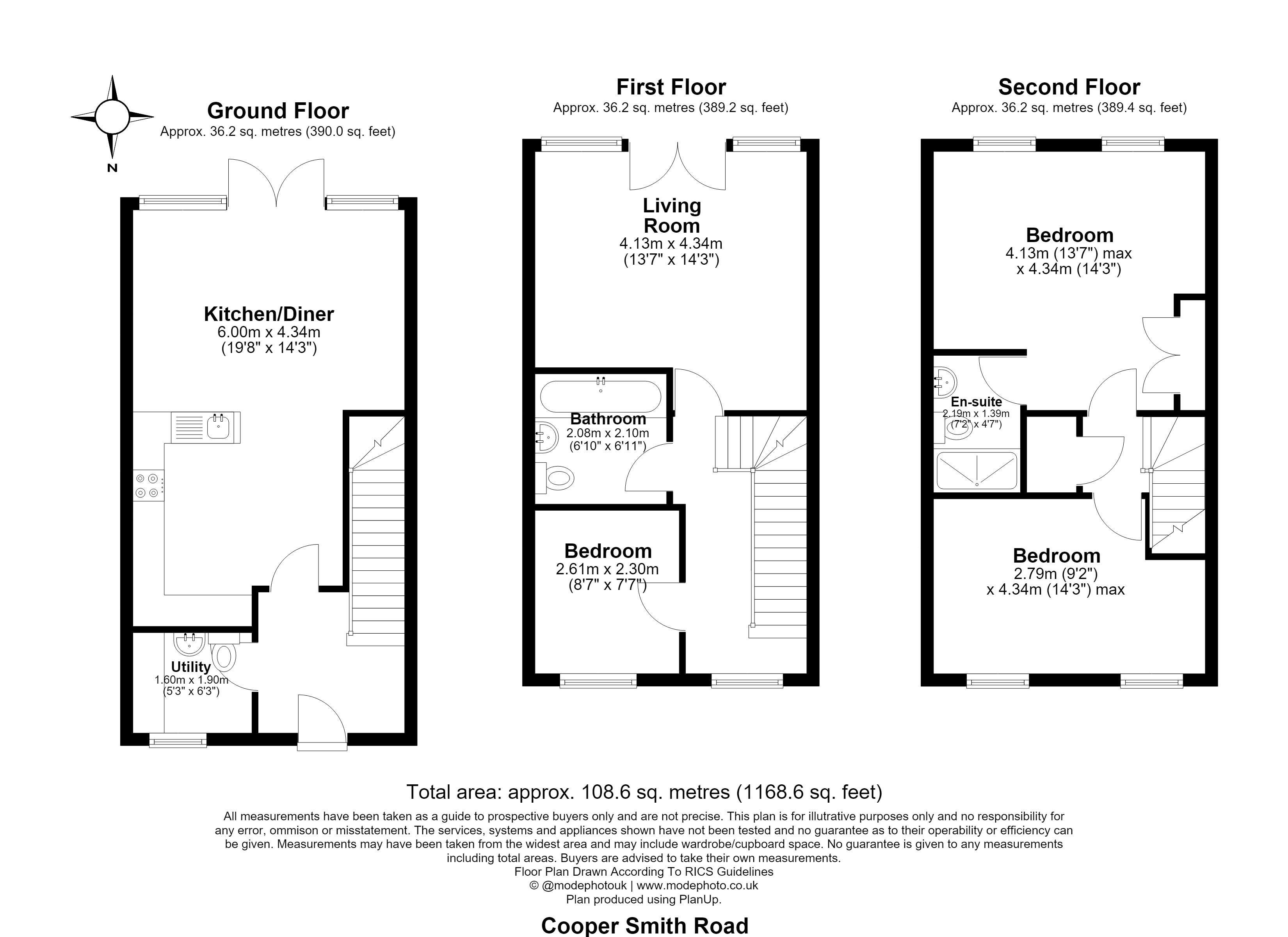 29, Cooper Smith Road, Bishop's Stortford floorplan