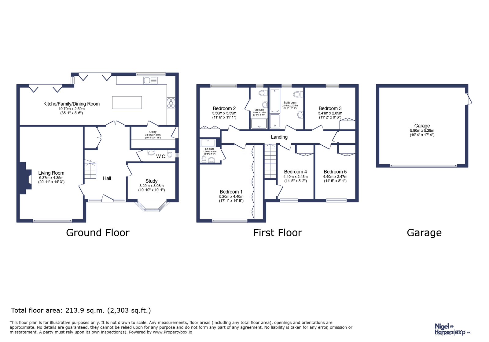 25, Oakland Park, Morpeth floorplan
