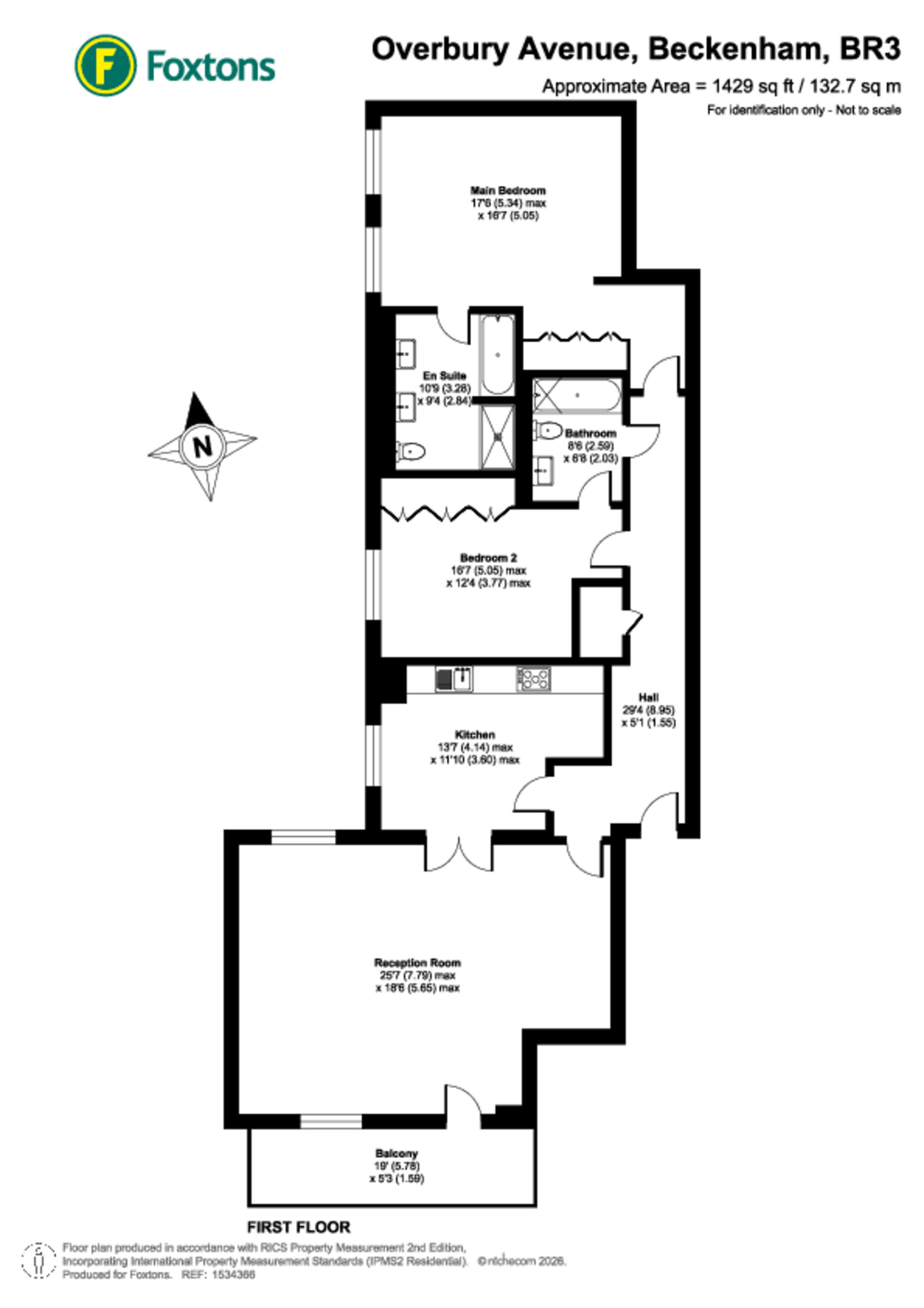 Overbury Avenue, Beckenham floorplan