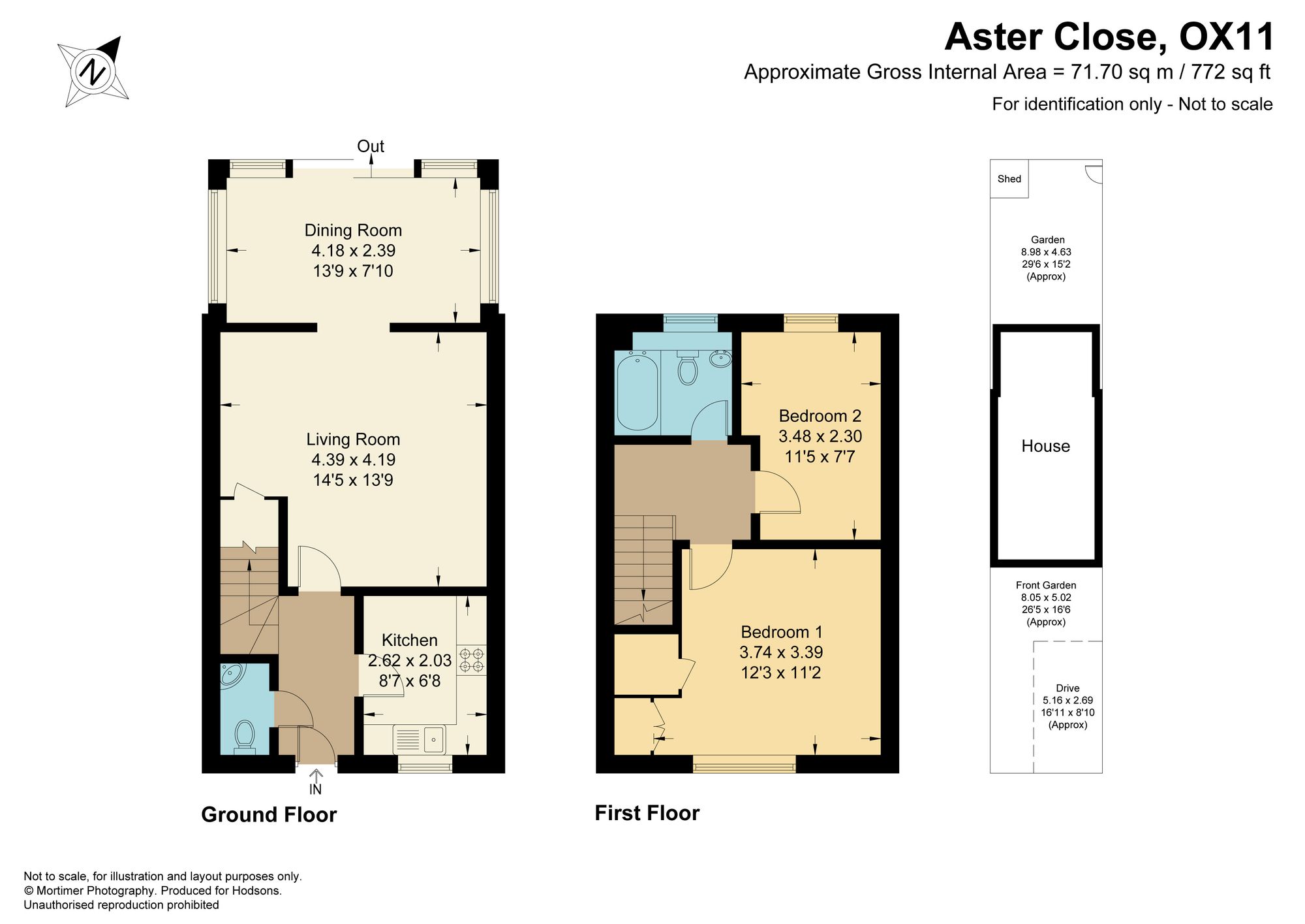 6 Aster Close, Didcot floorplan