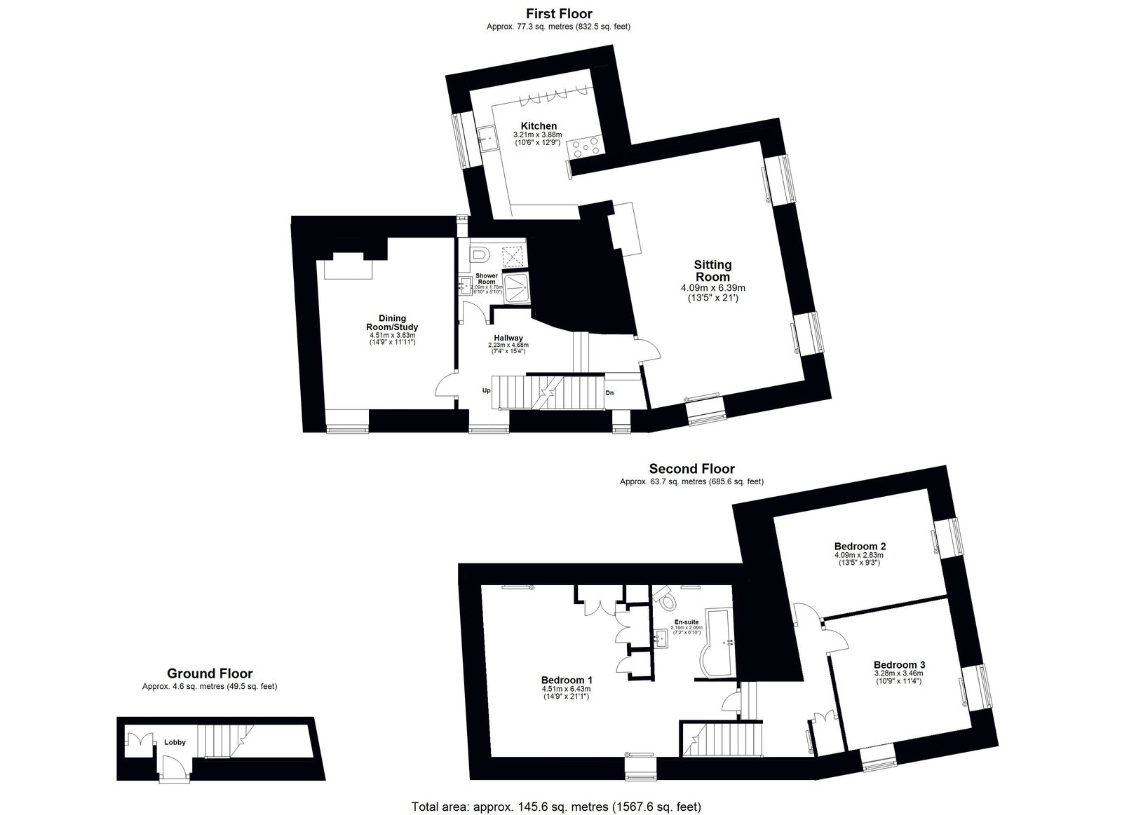 1, Hampton Street, Tetbury floorplan