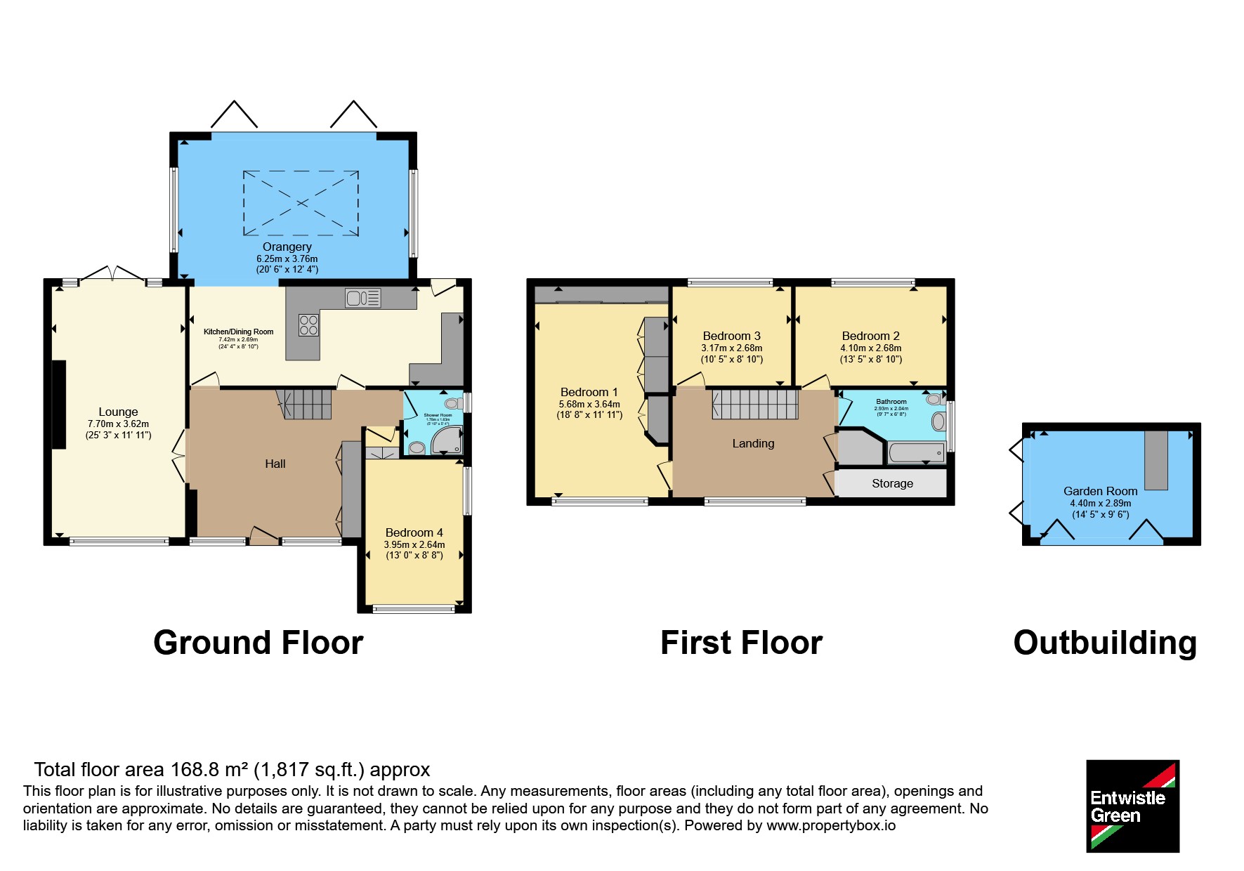 13, Parkgate Drive, Lancashire floorplan