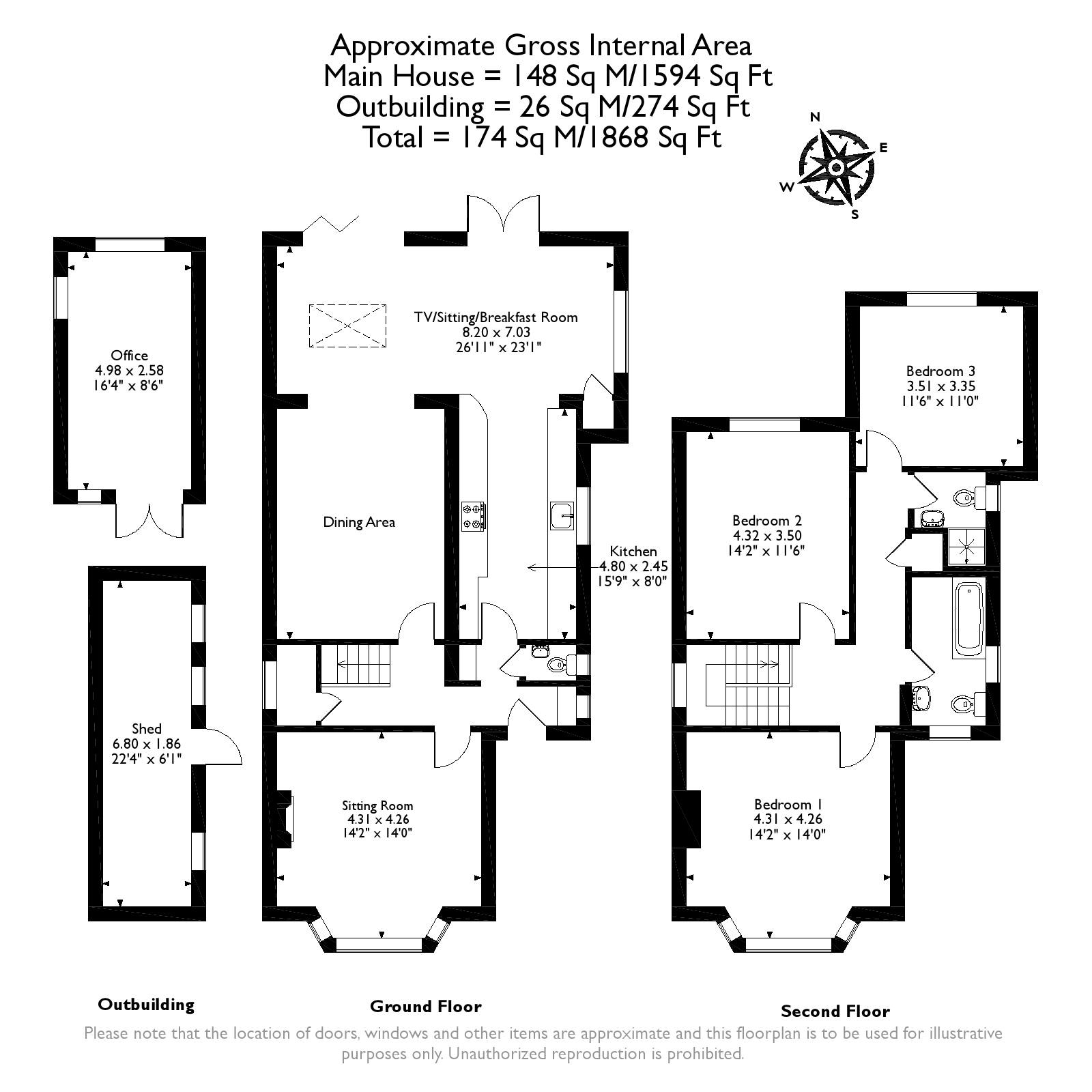 3 Bedrooms Detached house for sale in St. Marys Road, Weybridge KT13