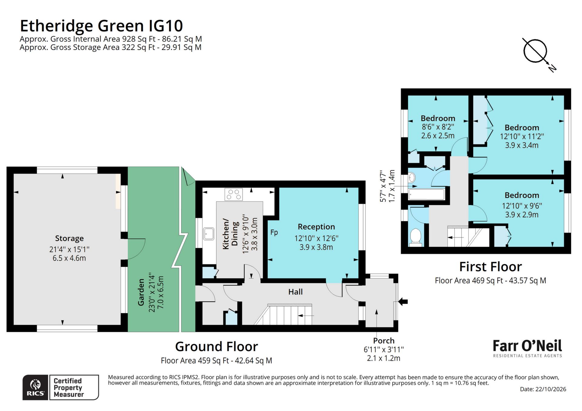 Etheridge Green, Loughton floorplan