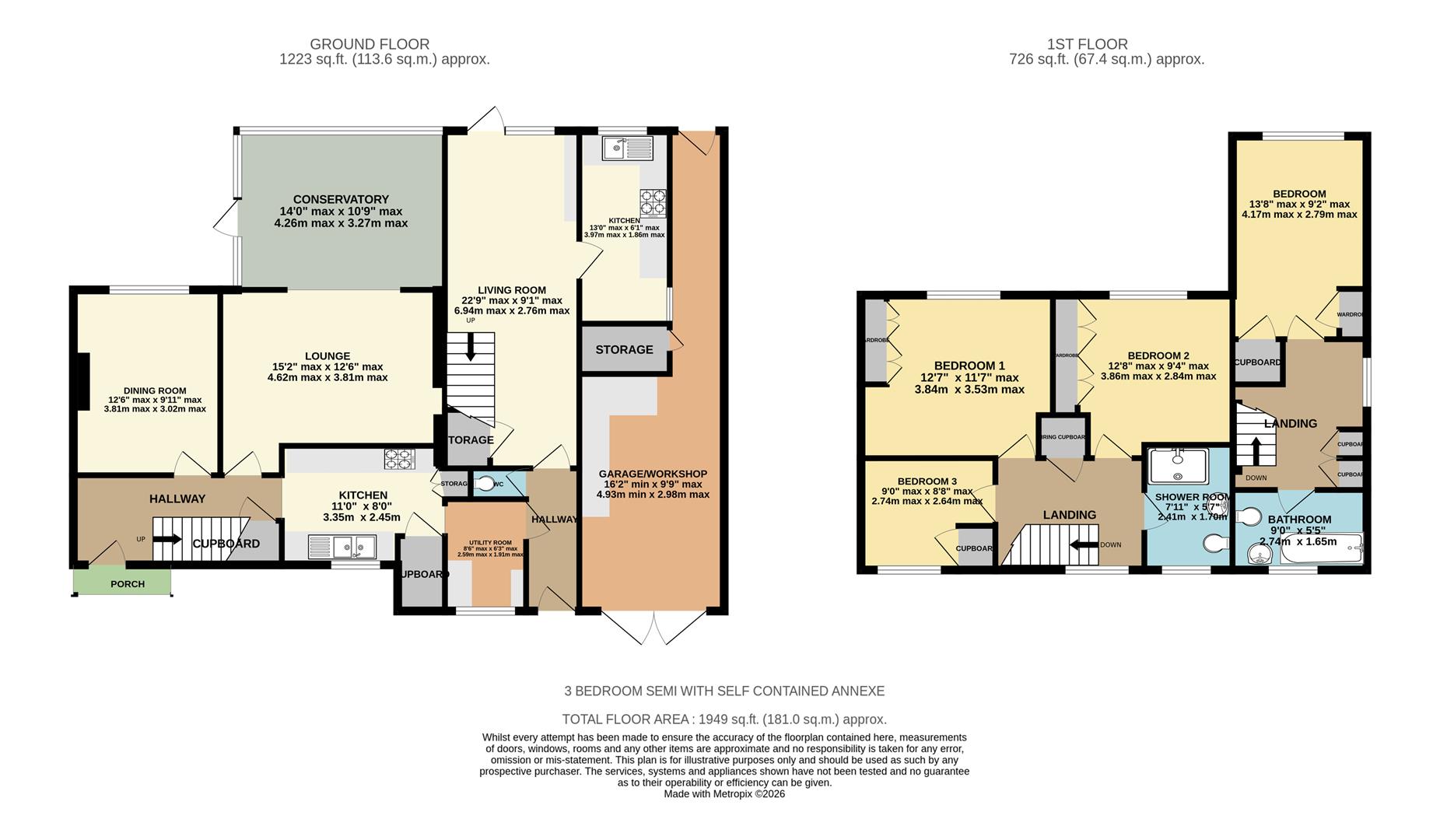 26, Spring Close, Basingstoke floorplan