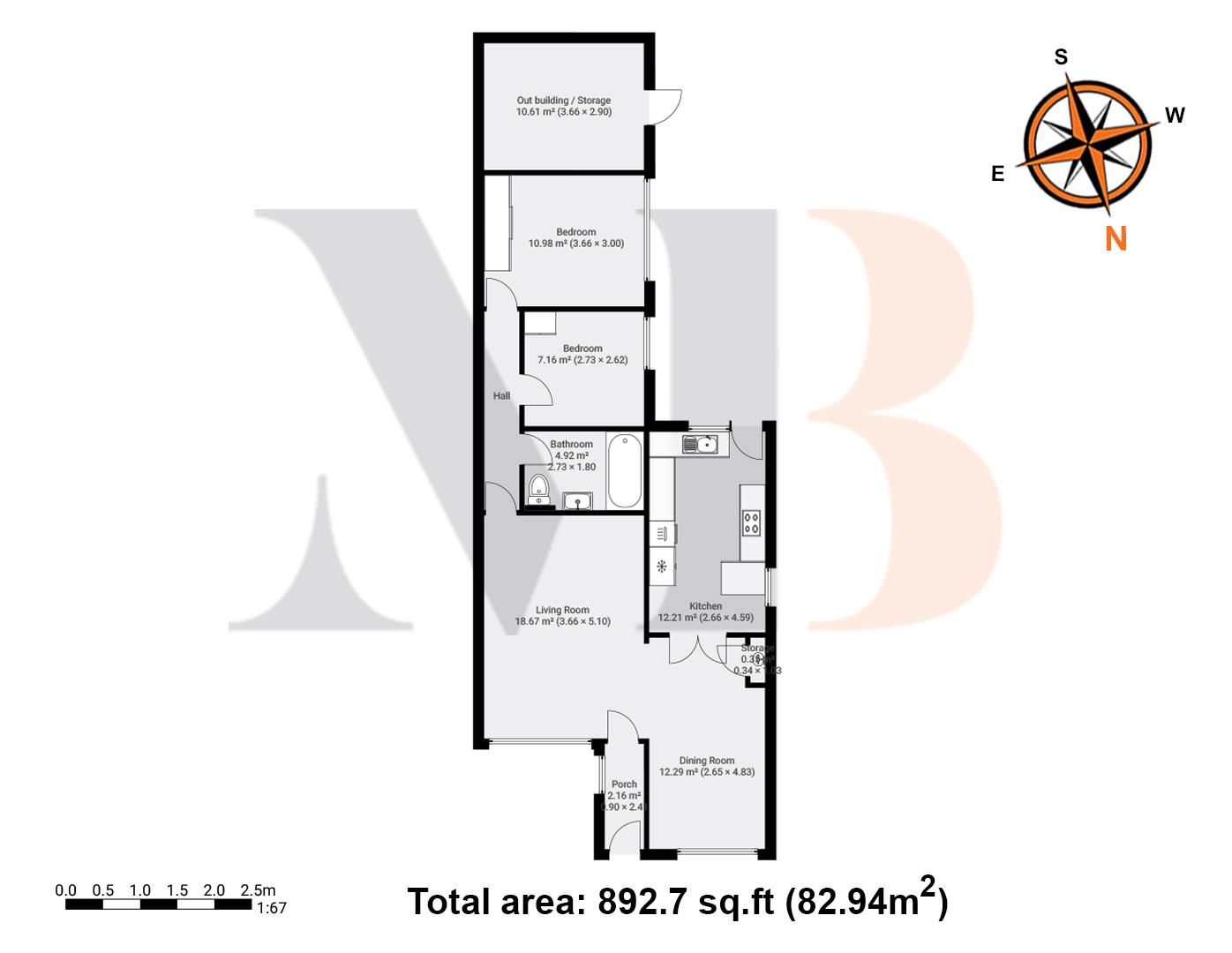 9, Pontypool Avenue, Coventry floorplan