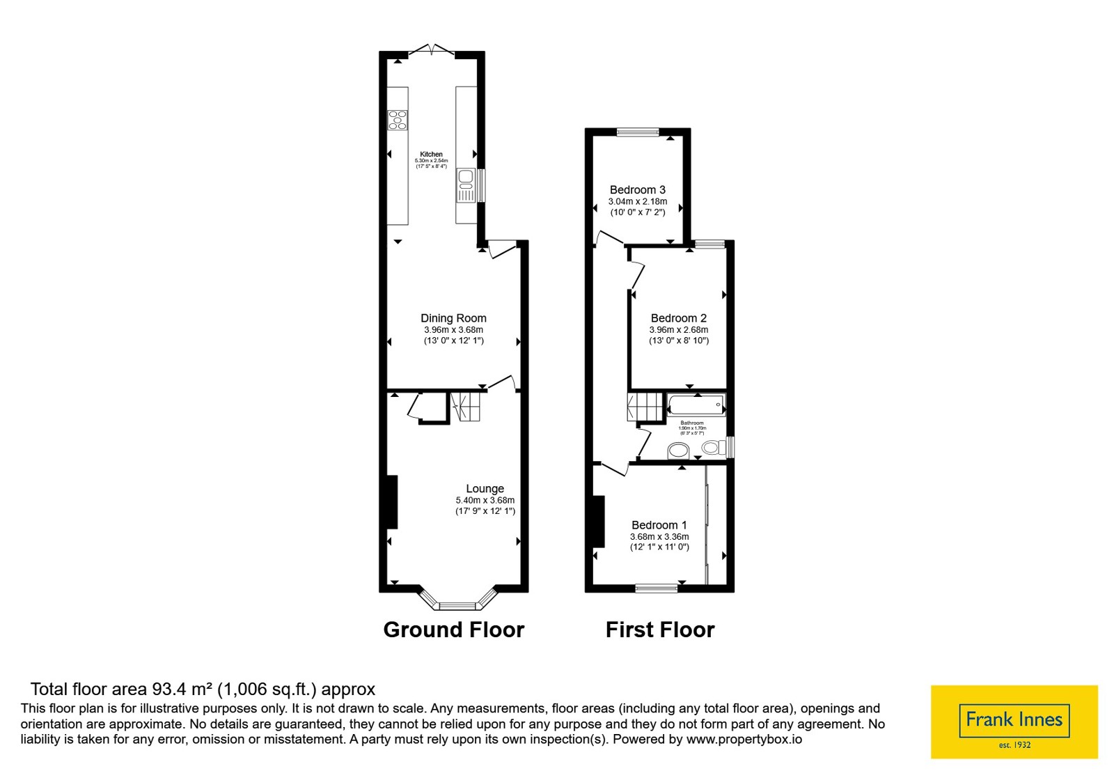 59, Charnwood Street, Nottinghamshire floorplan
