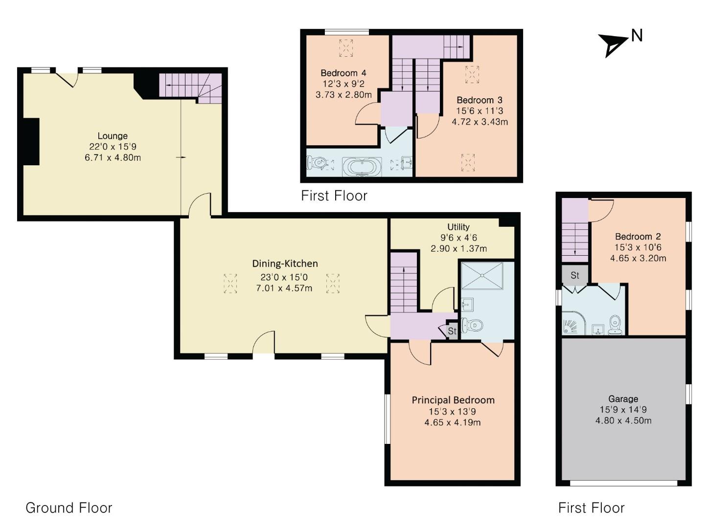 The Hayloft, Bents Lane, Bradford floorplan