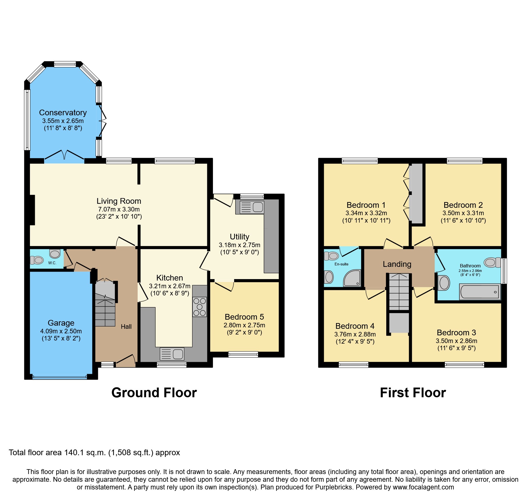 1, Wood Street, Swadlincote floorplan