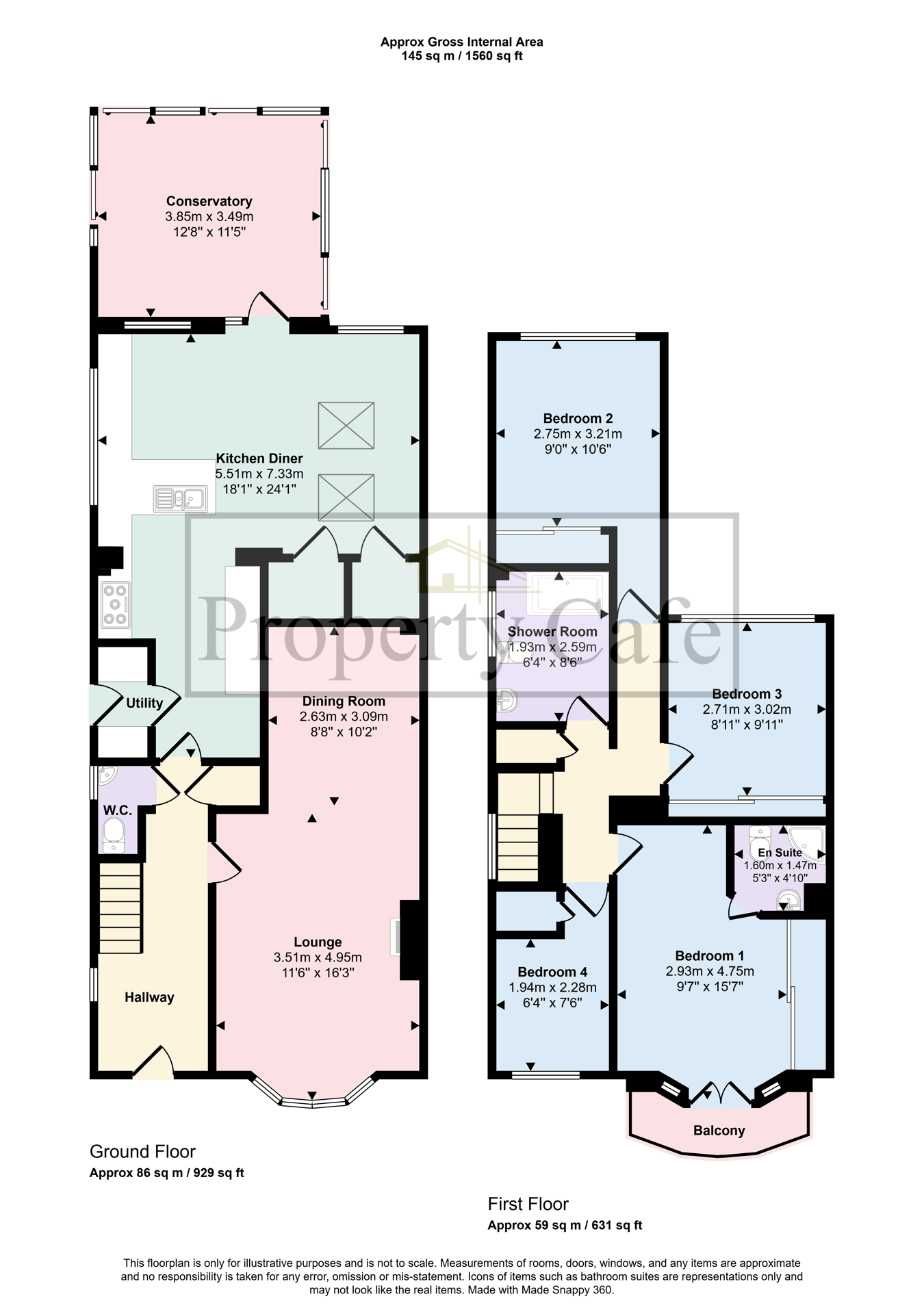284d, Cooden Drive, Bexhill-on-Sea floorplan
