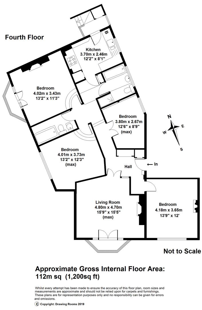 3 Bedrooms Flat to rent in St. Marks Hill, Surbiton KT6