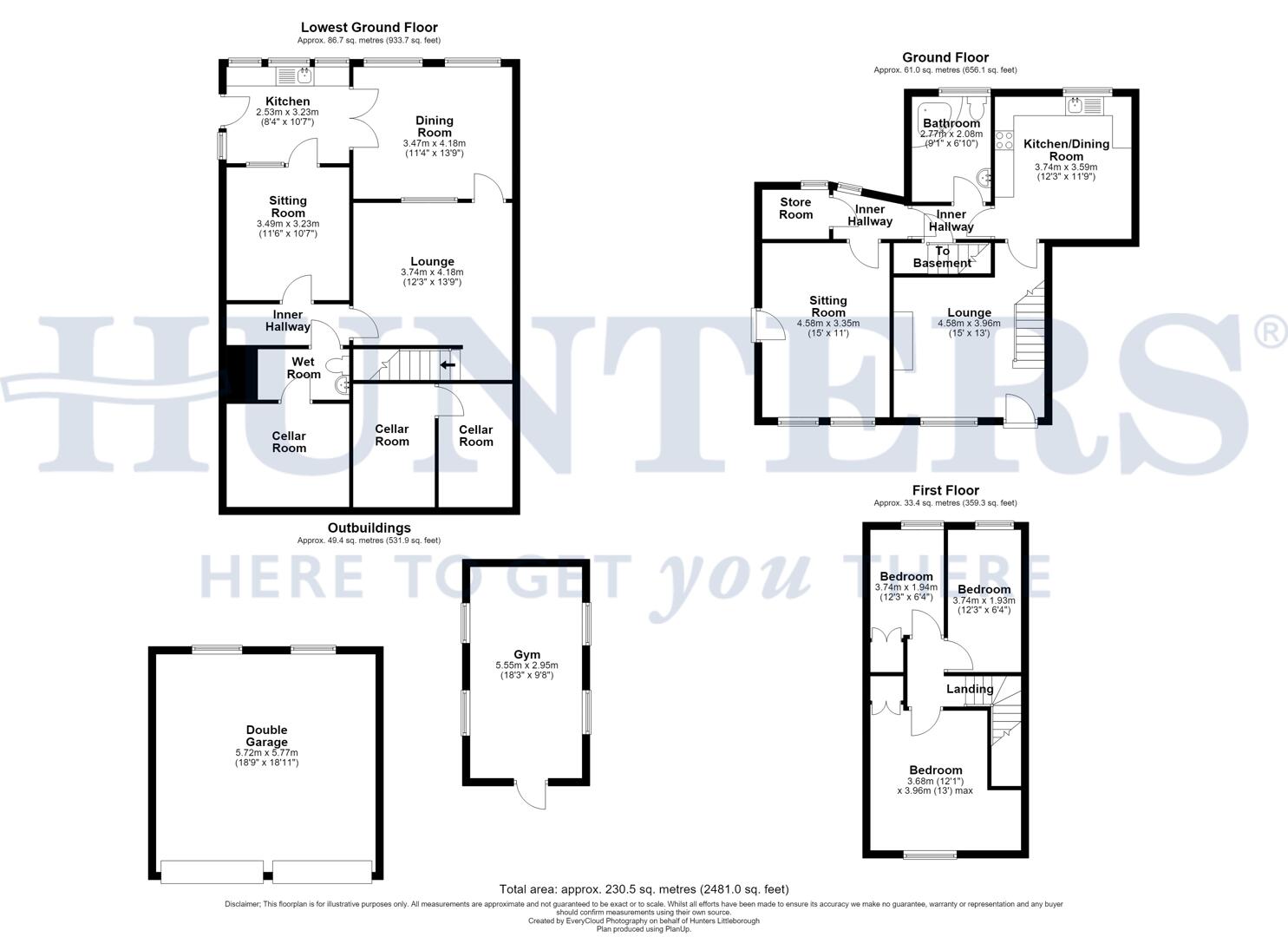 6, Rock Nook, Littleborough floorplan