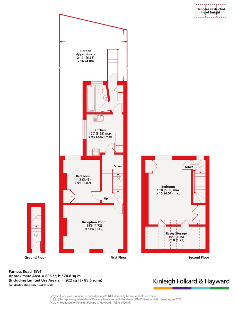 39a, Furness Road, London floorplan