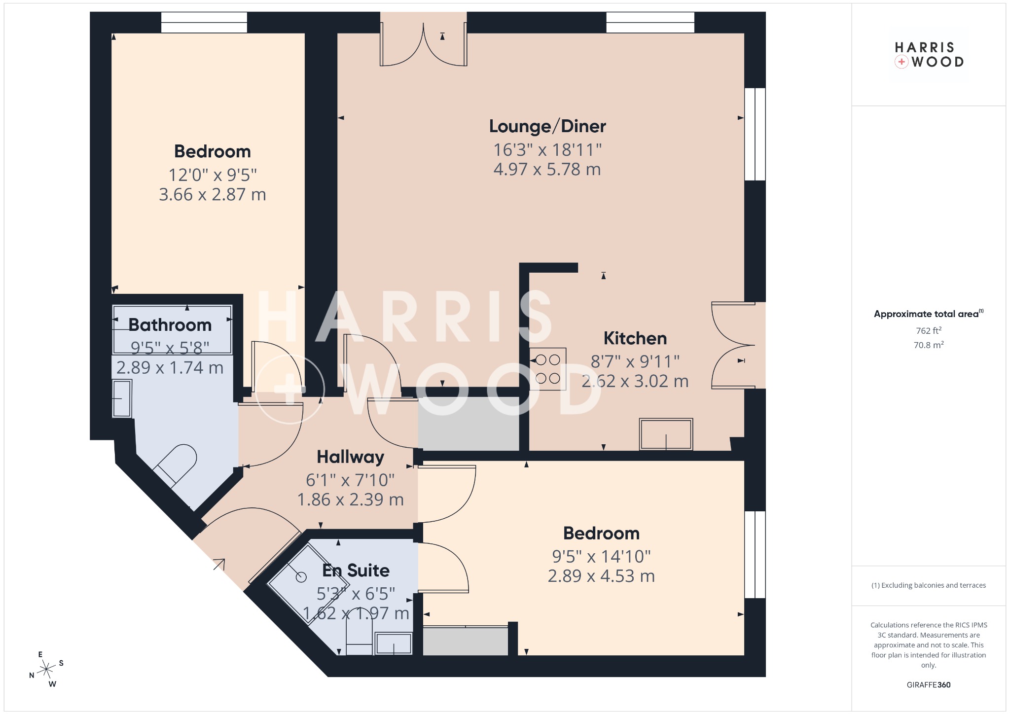 5, White Rise, Braintree floorplan