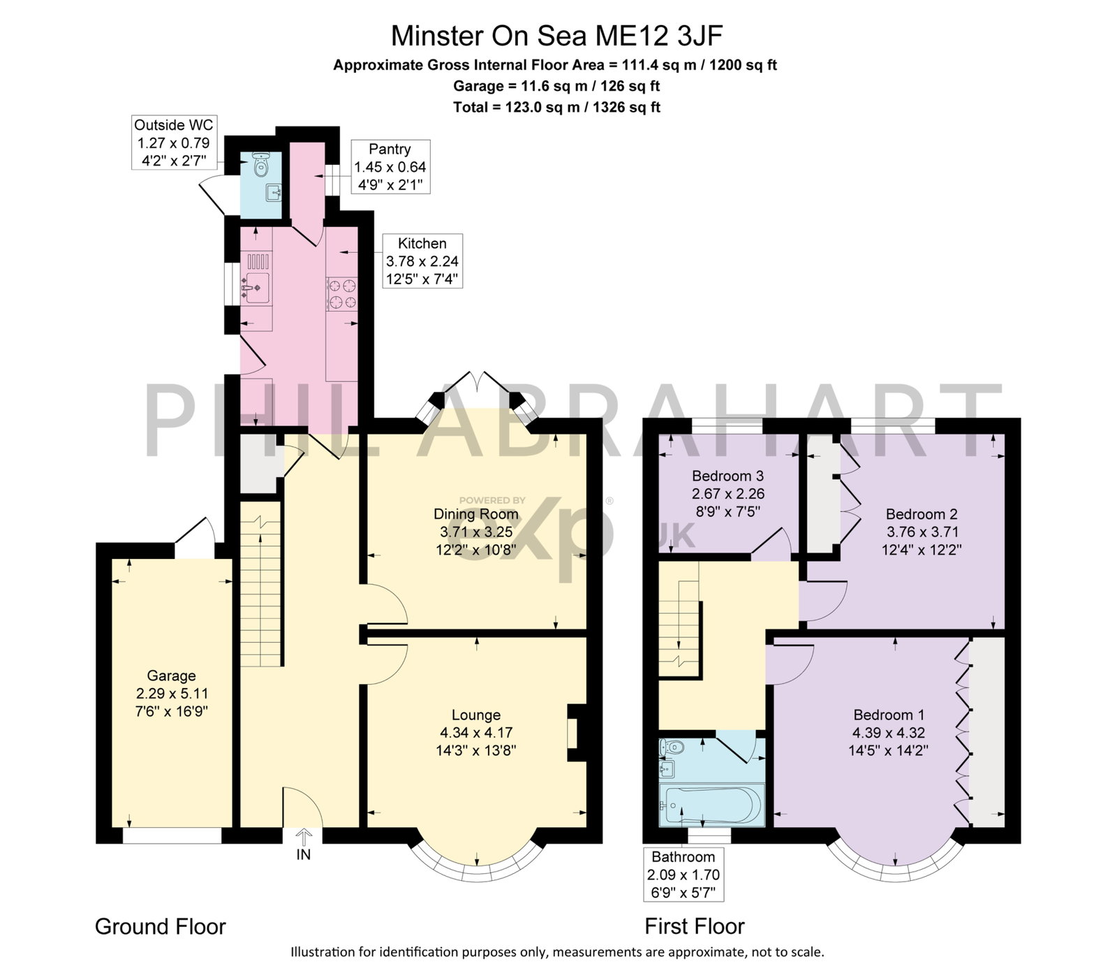 Minster Road, Sheerness floorplan