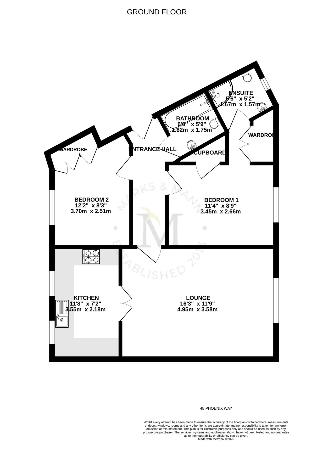 Phoenix Way, Stowmarket floorplan