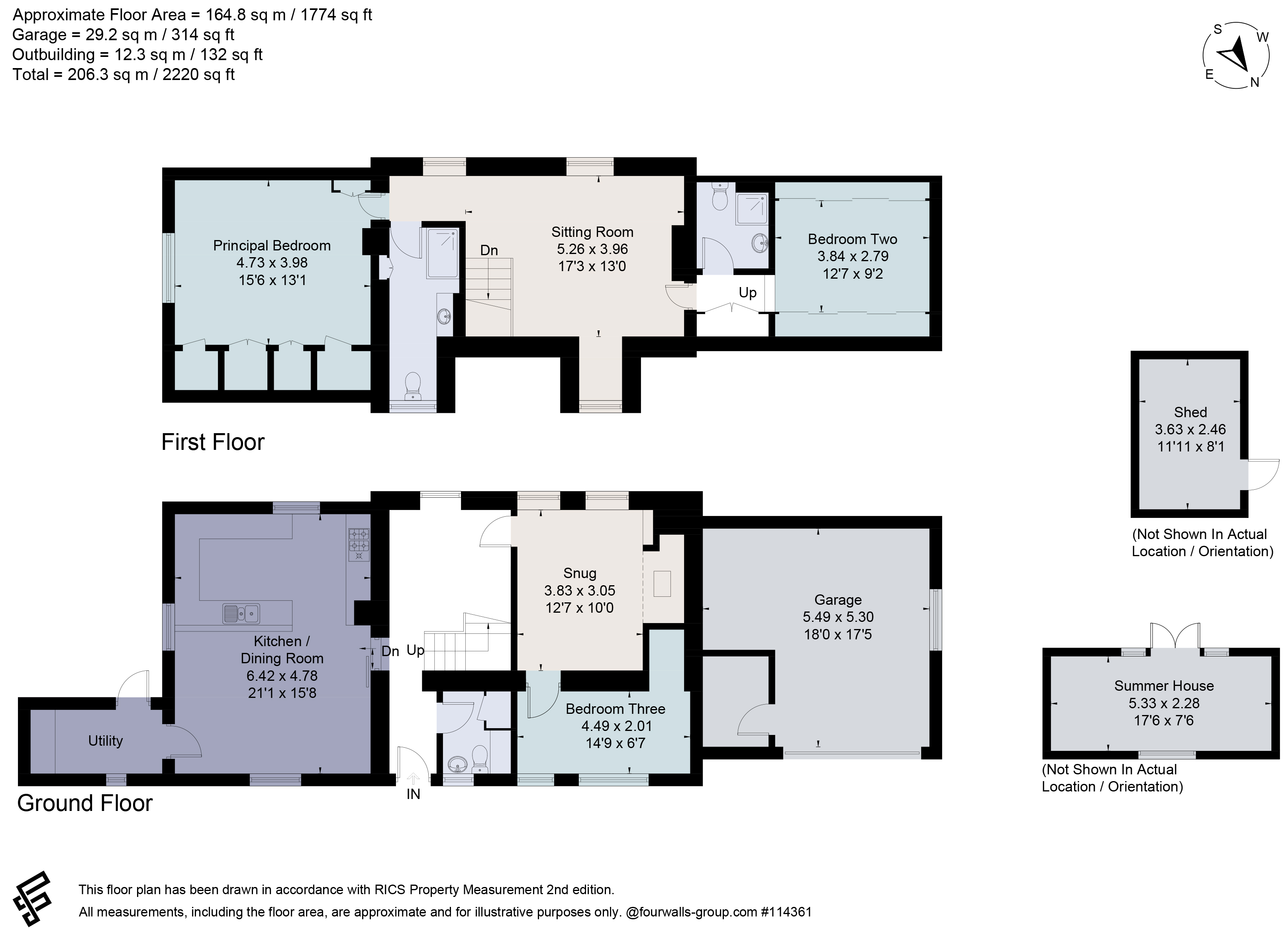 Throop Mill Cottage,, Throop Road, Dorset floorplan
