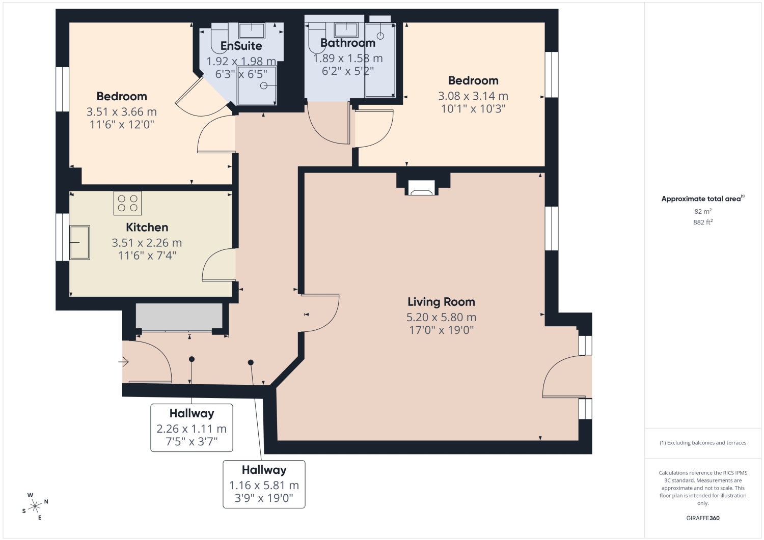 Apartment 1, Agden House, 4 Holyrood Avenue, Sheffield floorplan