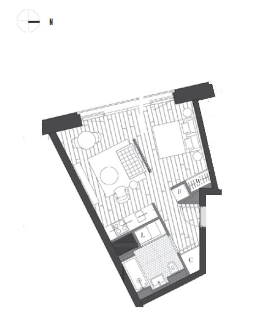 1 Bedrooms Flat to rent in Montagu House, London City Island E14