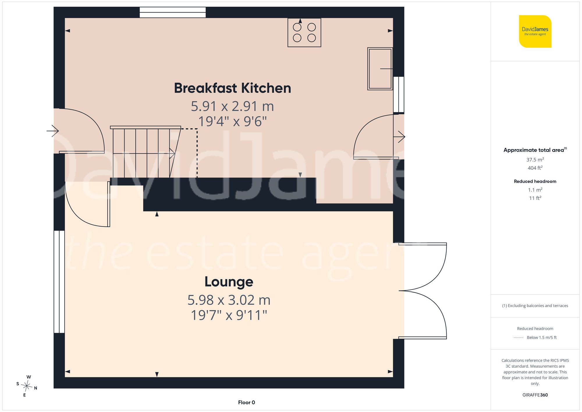 3 Beck Avenue, Nottingham floorplan