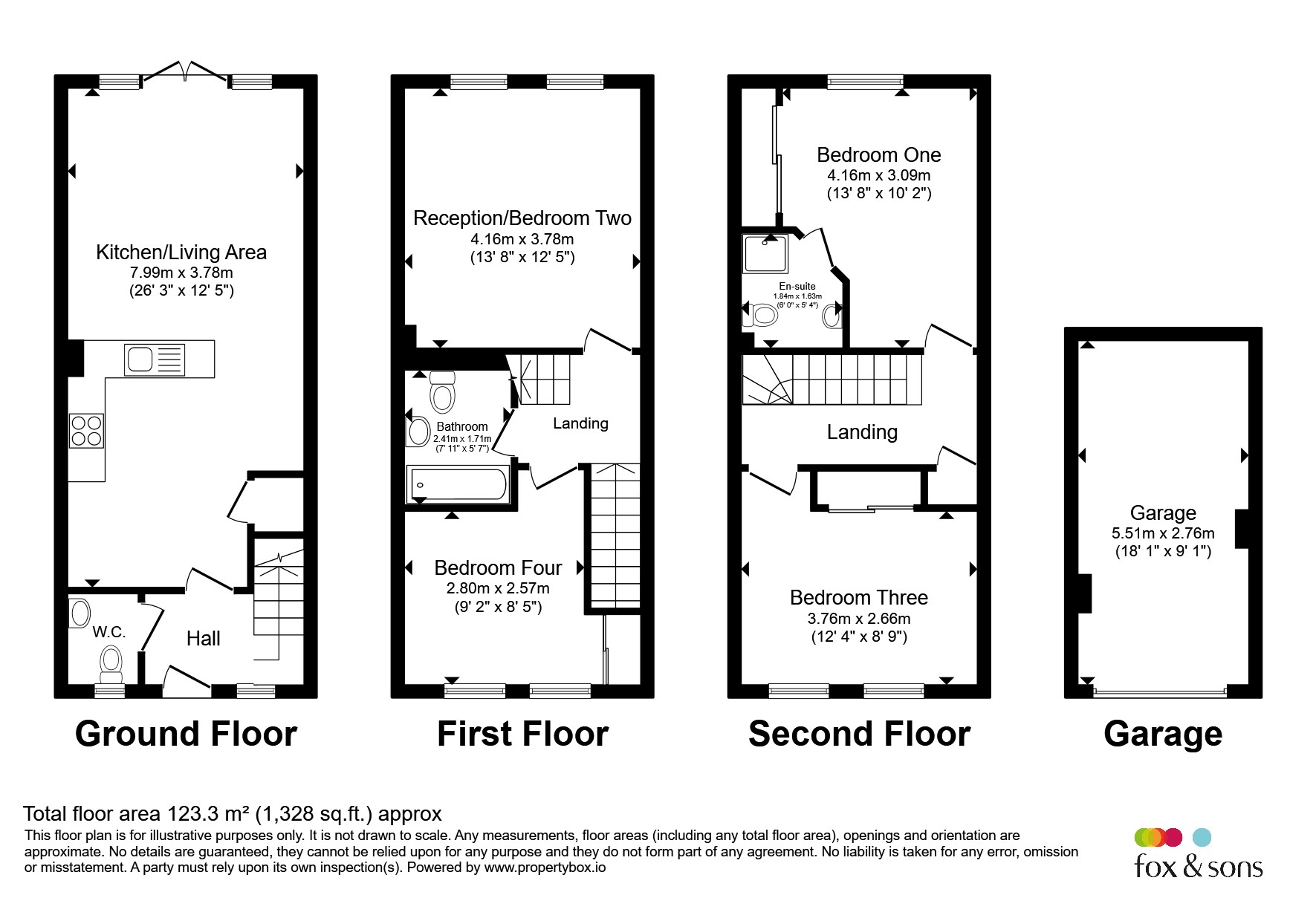 132, Westview Close, Peacehaven floorplan