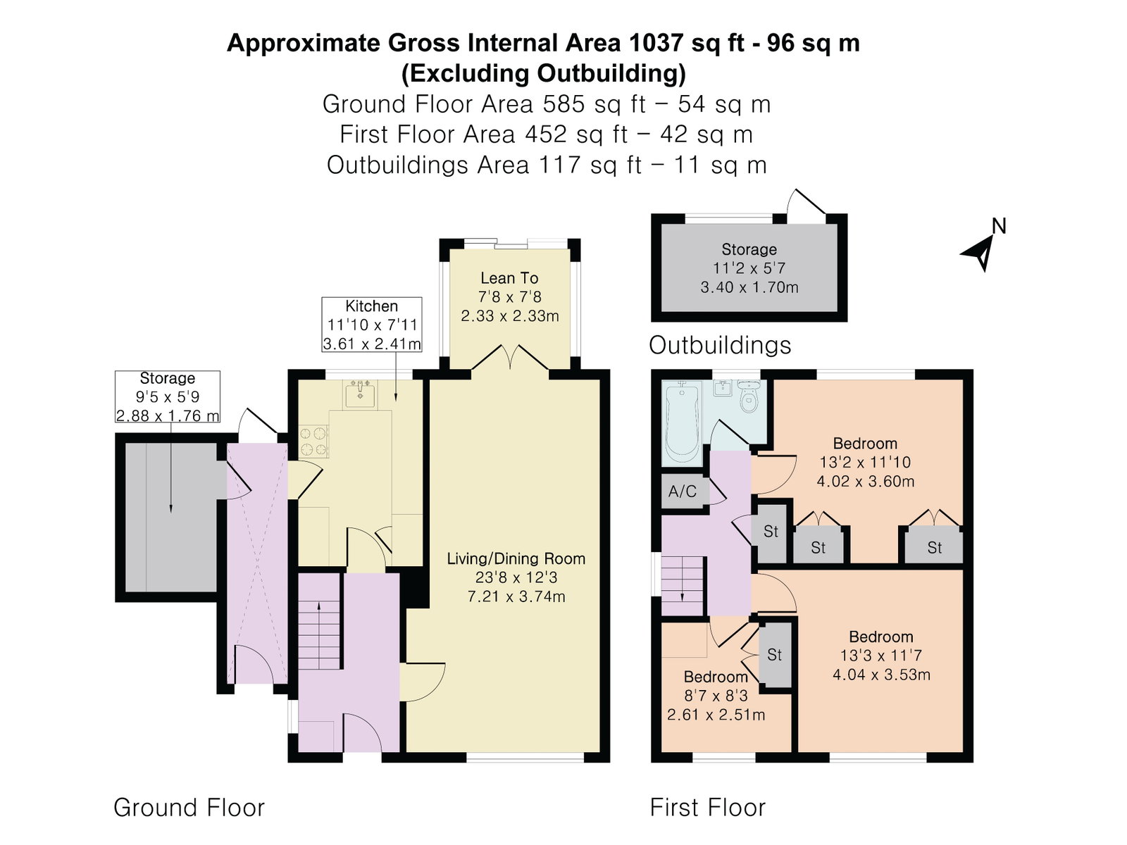 92, Middlemead Road, Leatherhead floorplan
