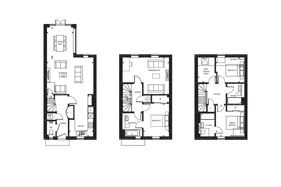4 Bedrooms Terraced house for sale in Meadowsweet Lane, Warfield, Bracknell RG42