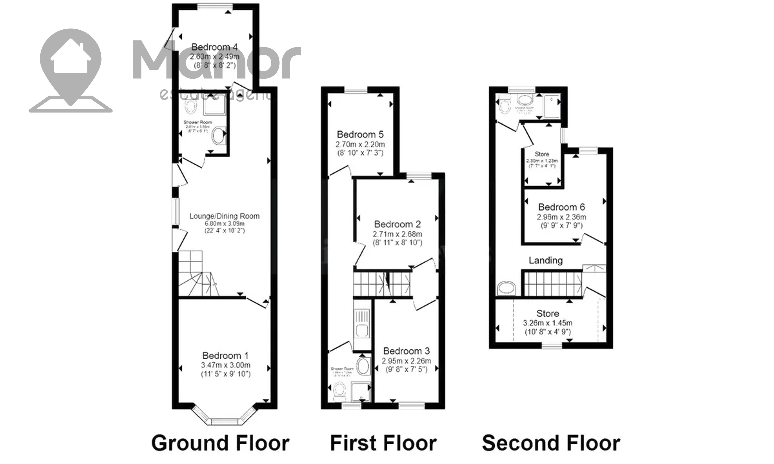 24 Gloucester Road, London floorplan