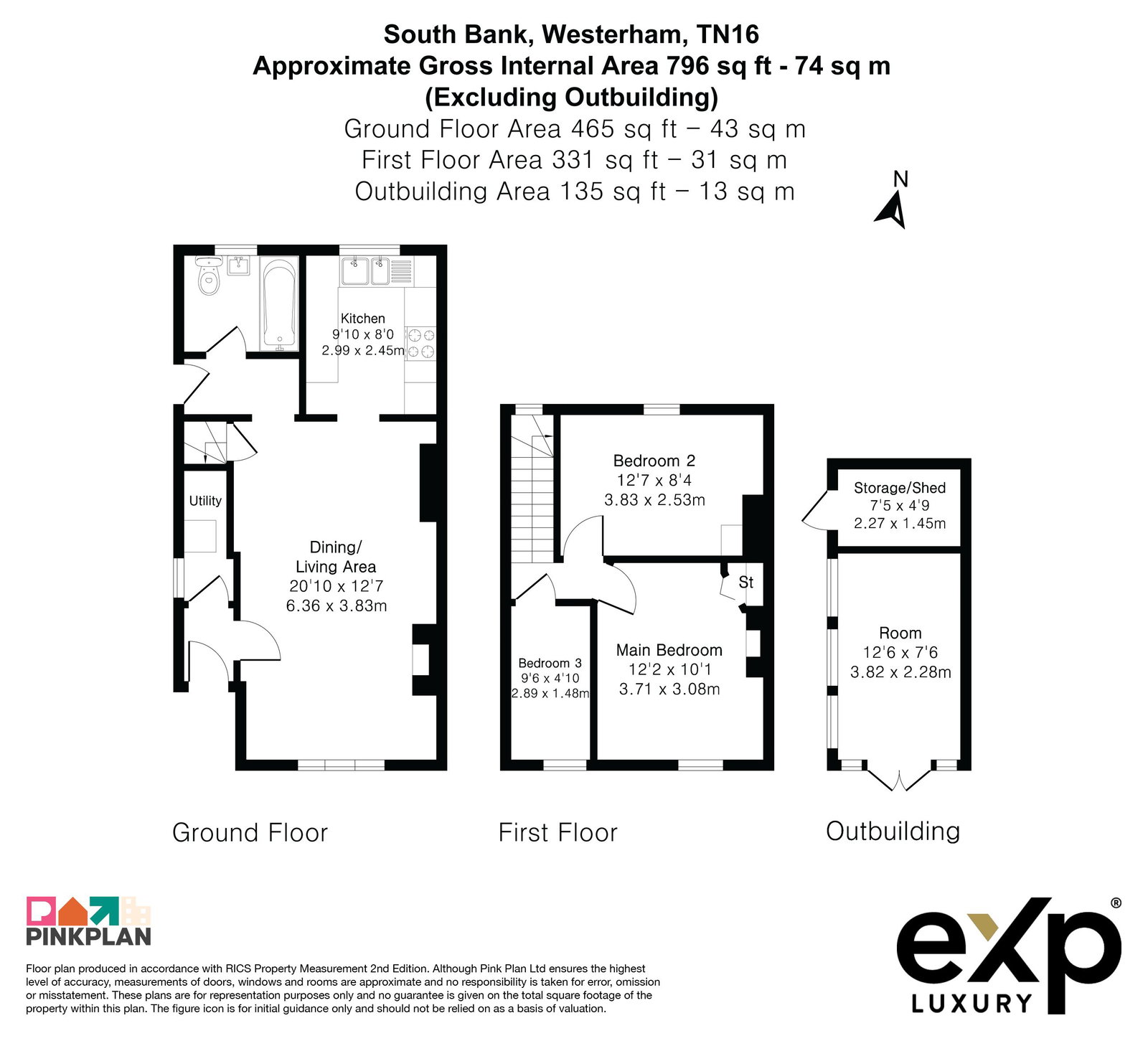 28, South Bank, Westerham floorplan