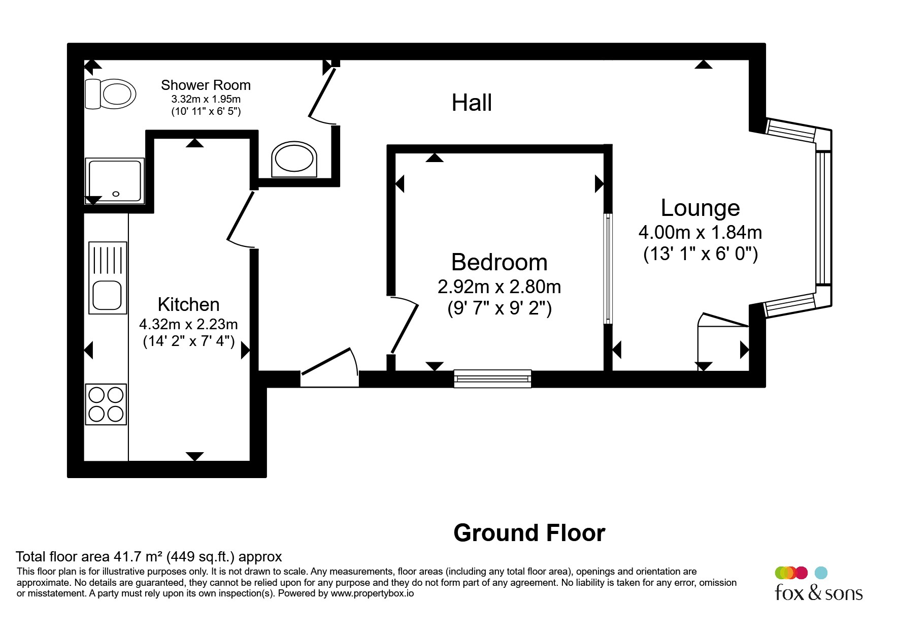 Flat 2, Montrose Court, 210-212, London Road, Portsmouth floorplan