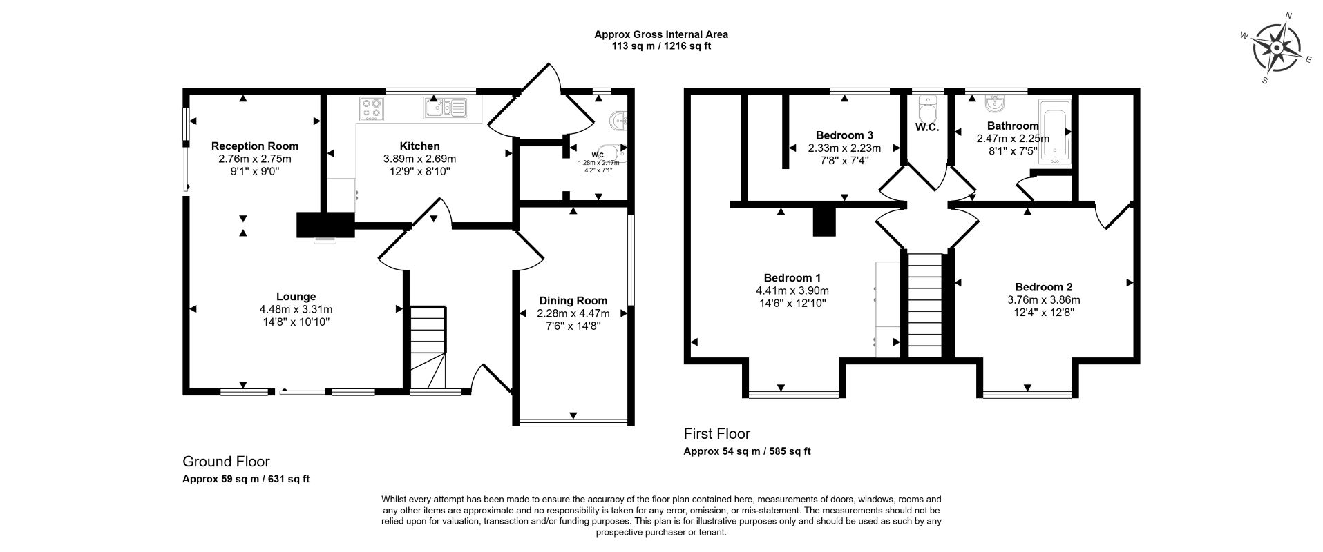 15, Great Lane, Bedford floorplan