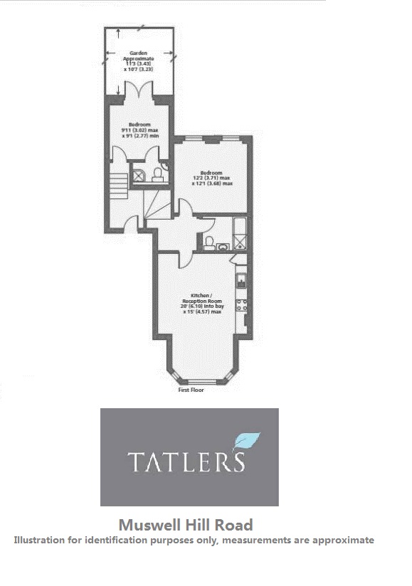 2 Bedrooms Flat to rent in Muswell Hill Road, London N10